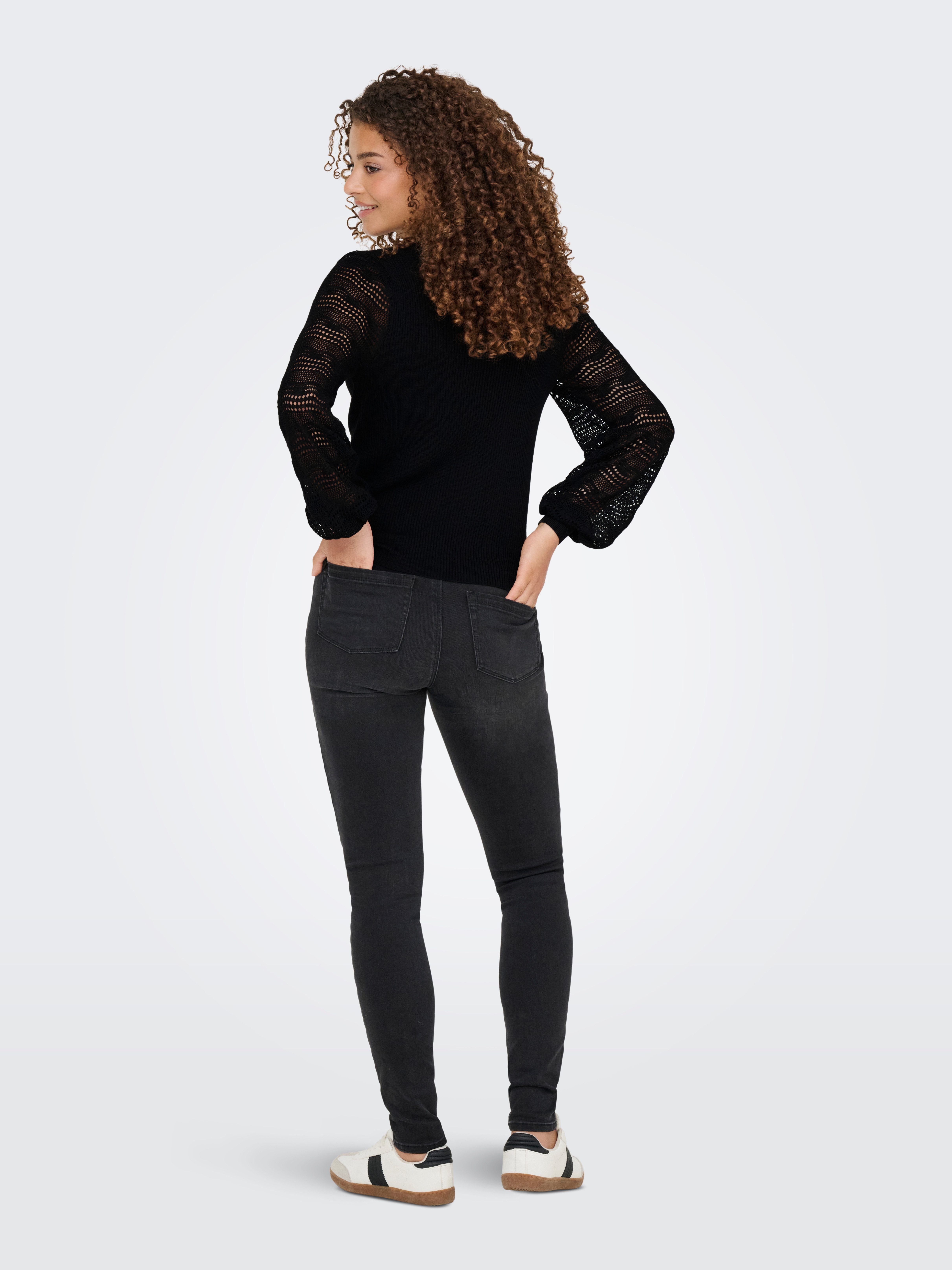 ONLY Strickpullover ONLANNELINA LS HIGHNECK KNT