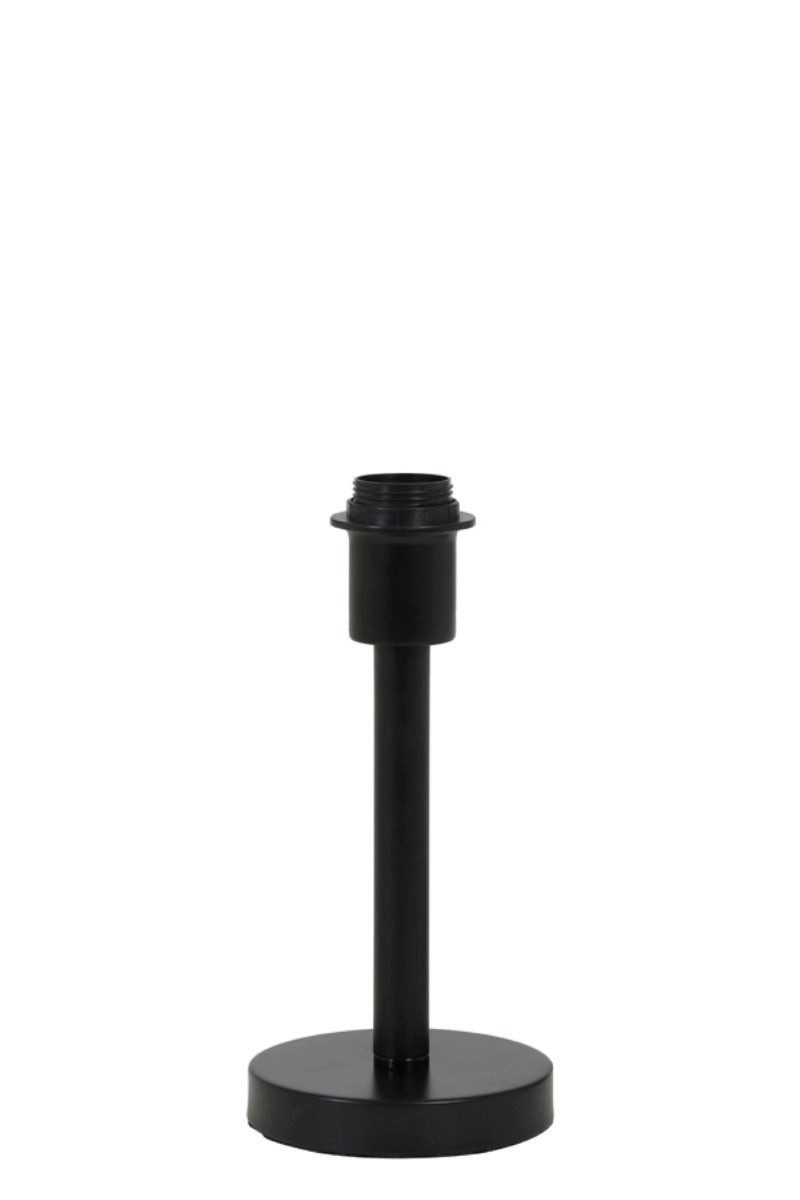 Dirk Davids Leuchten GmbH Tischleuchte Tischleuchte Matt Schwarz Tischlampe 25cm Höhe, E27 max. 40 Watt