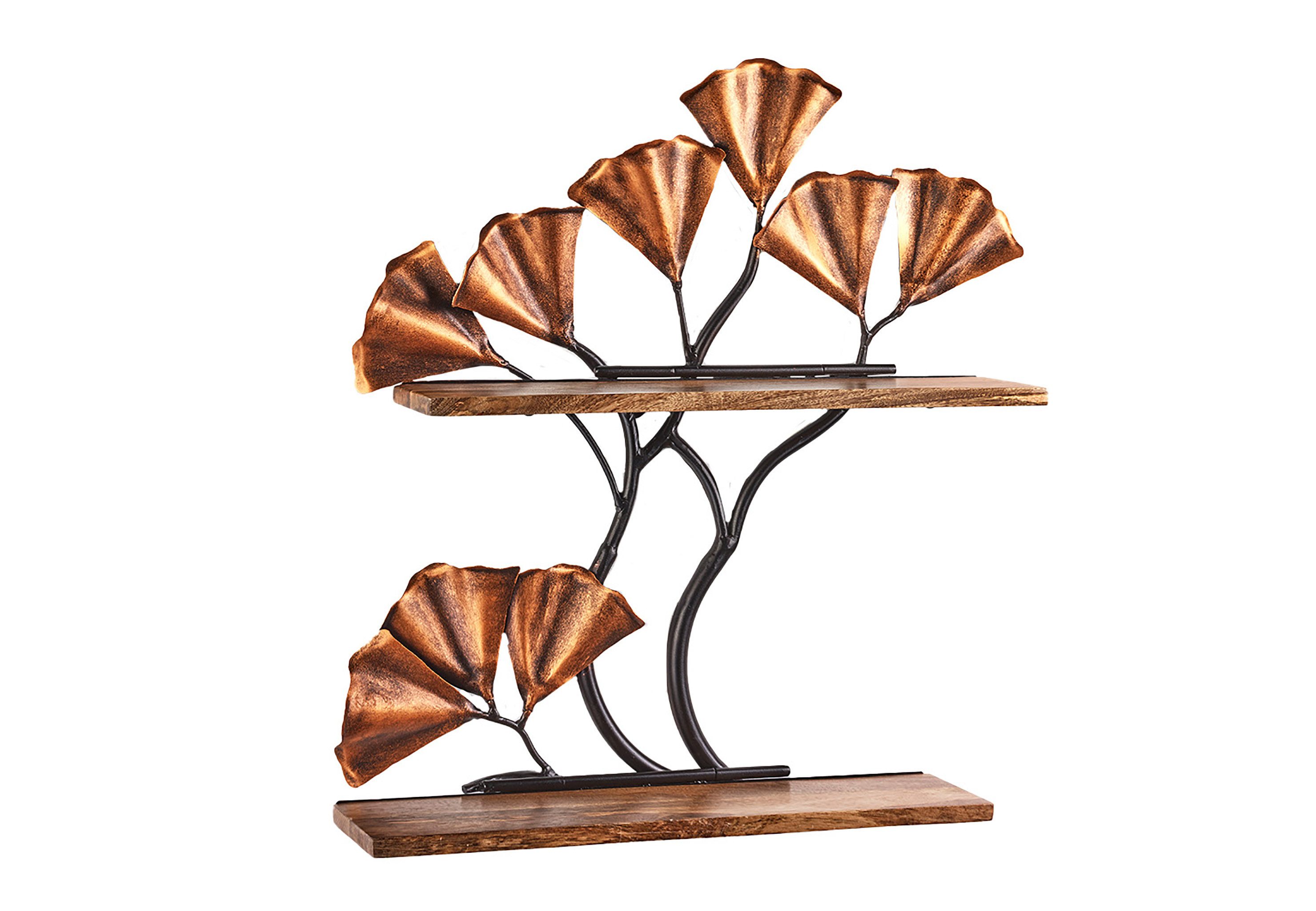 Kobolo Regal Wandregal Hängeregal Bücherregal ELARA - 2 Böden, Stück 1-tlg., 62Lx18Bx61H cm