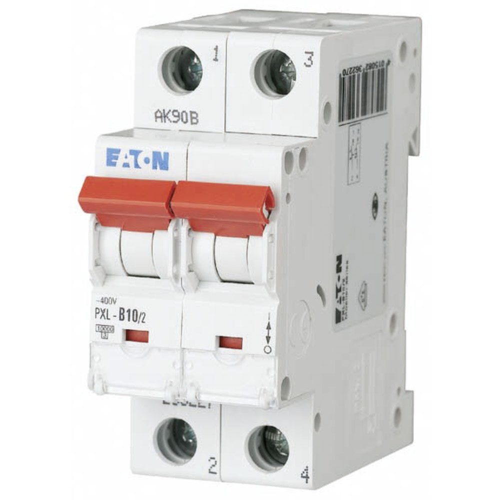 Schalter Eaton 236227 PXL-B10/2 Leitungsschutzschalter 10 A 400 V/AC