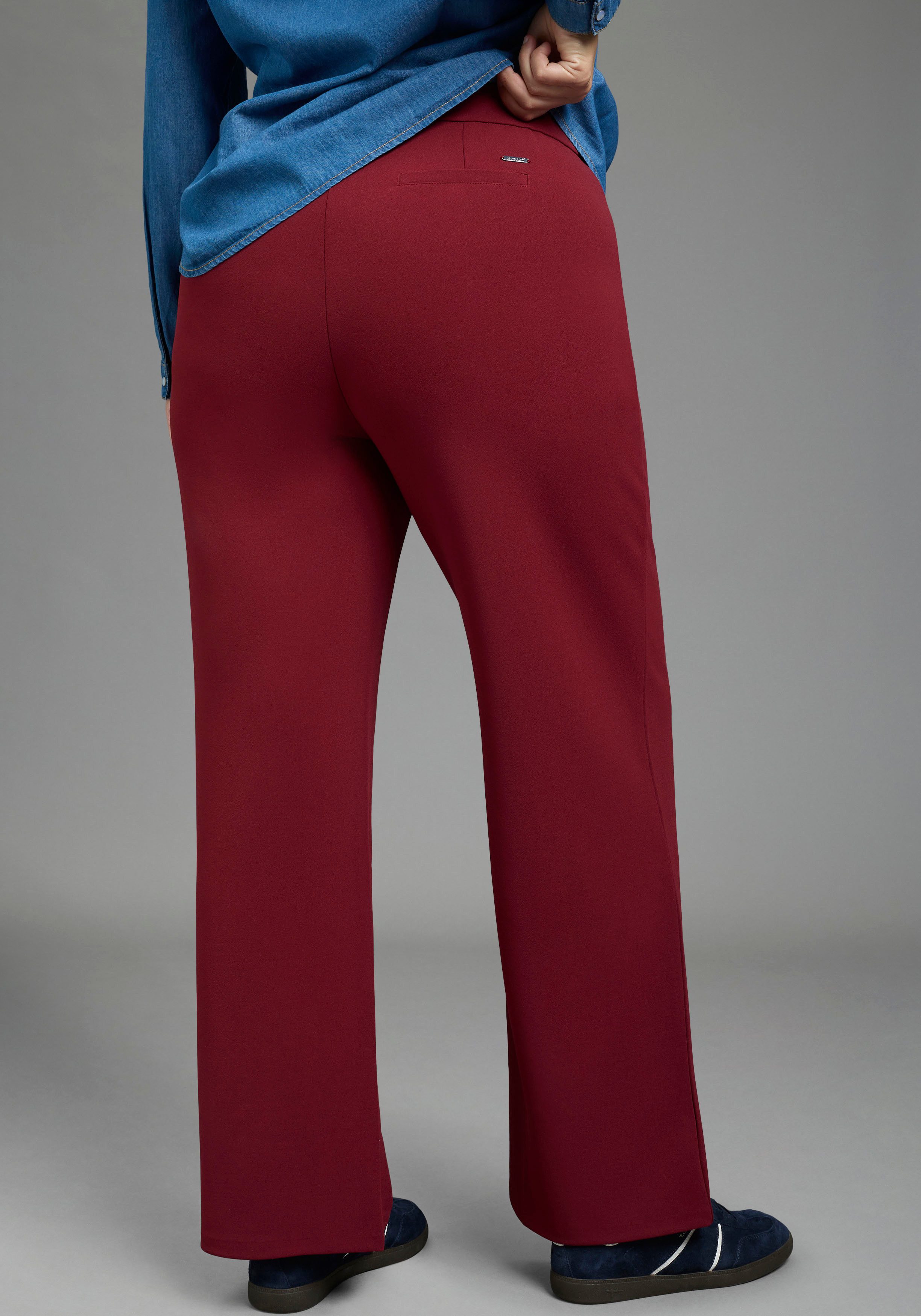 Laura Scott CURVE Schlupfhose Große Größen aus formstabilem, elastischem Stoff mit weitem Bein. Reduzierter Preis € 44,99. Unverbindliche Preisempfehlung € 54,99, (€ 44,99 pro 1 Stk)