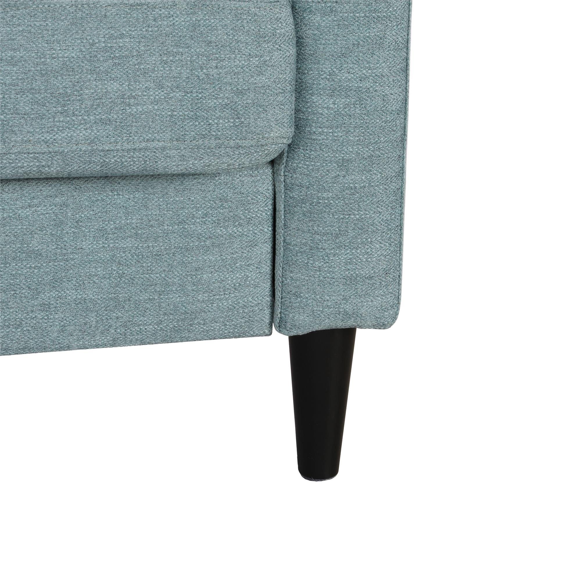 Forbin loft24 Ecksofa Blaugrün