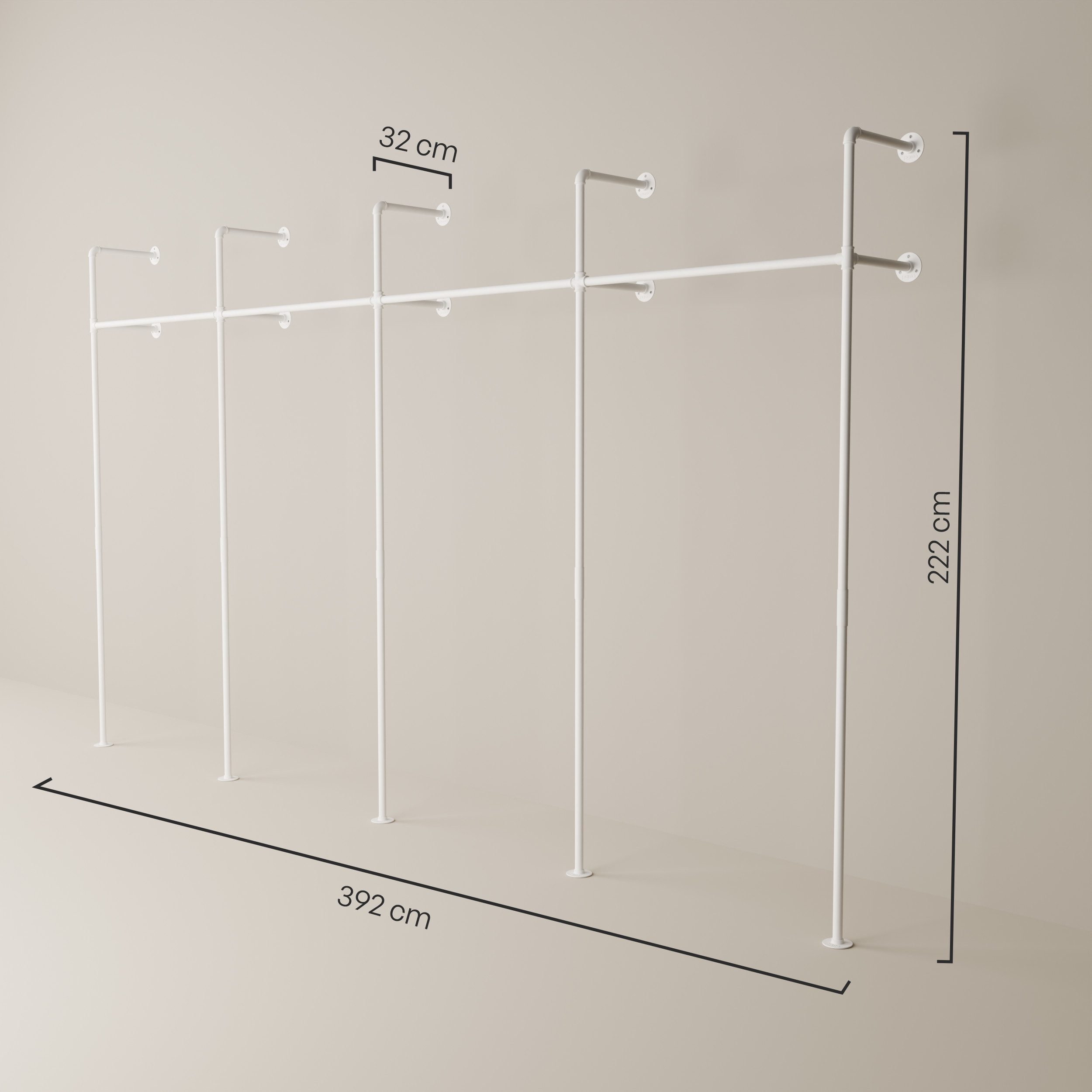 pamo. design Kleiderständer offener Kleiderschrank KIM, günstig online kaufen