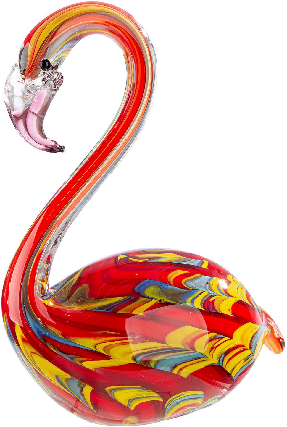 Casablanca by Gilde Tierfigur Figur Vogel Flamingo mehrfarbig H. 17 cm (1 St)