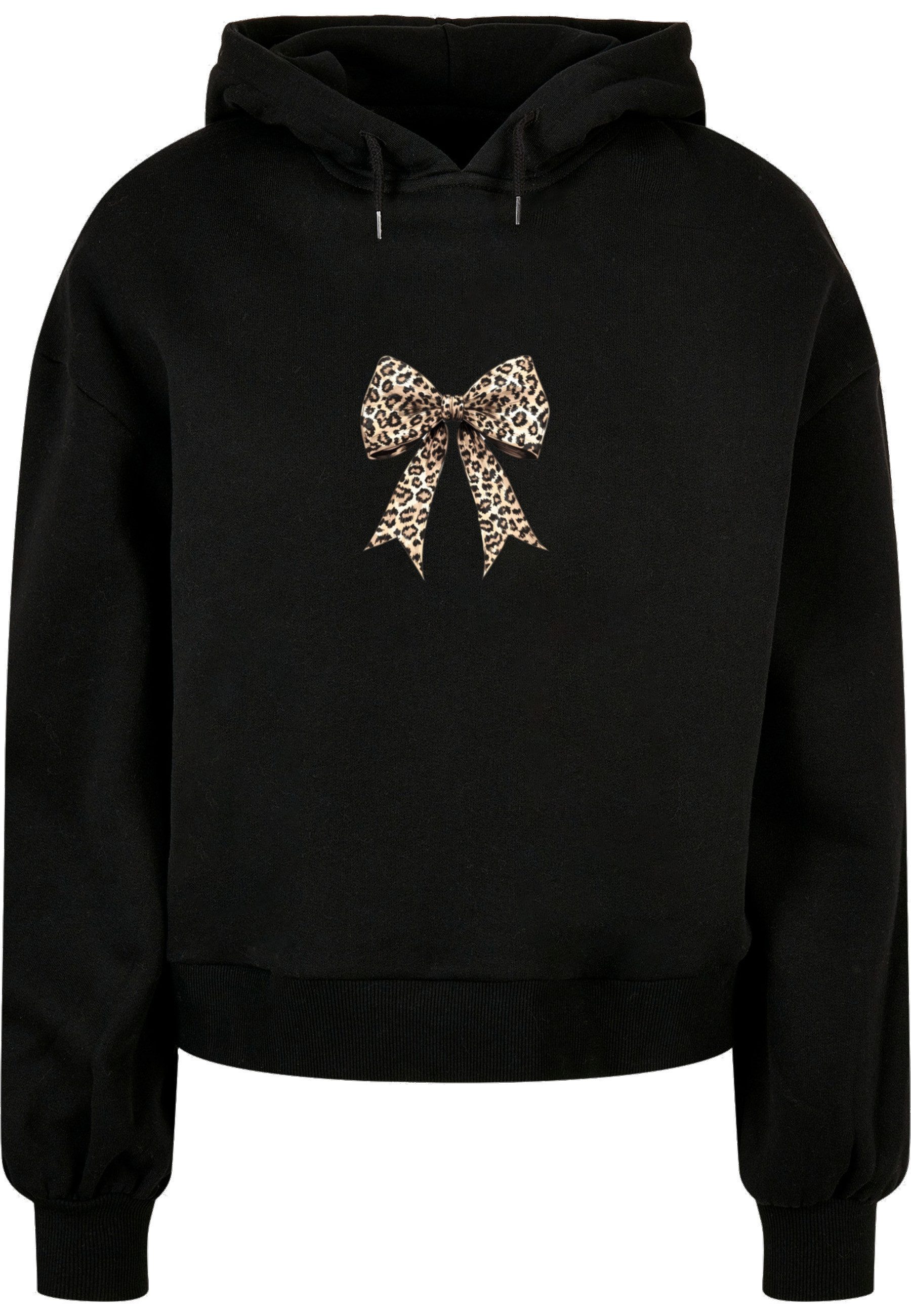 Kapuzensweatshirt Merchcode Ladies Ribbon Oversized Hoody