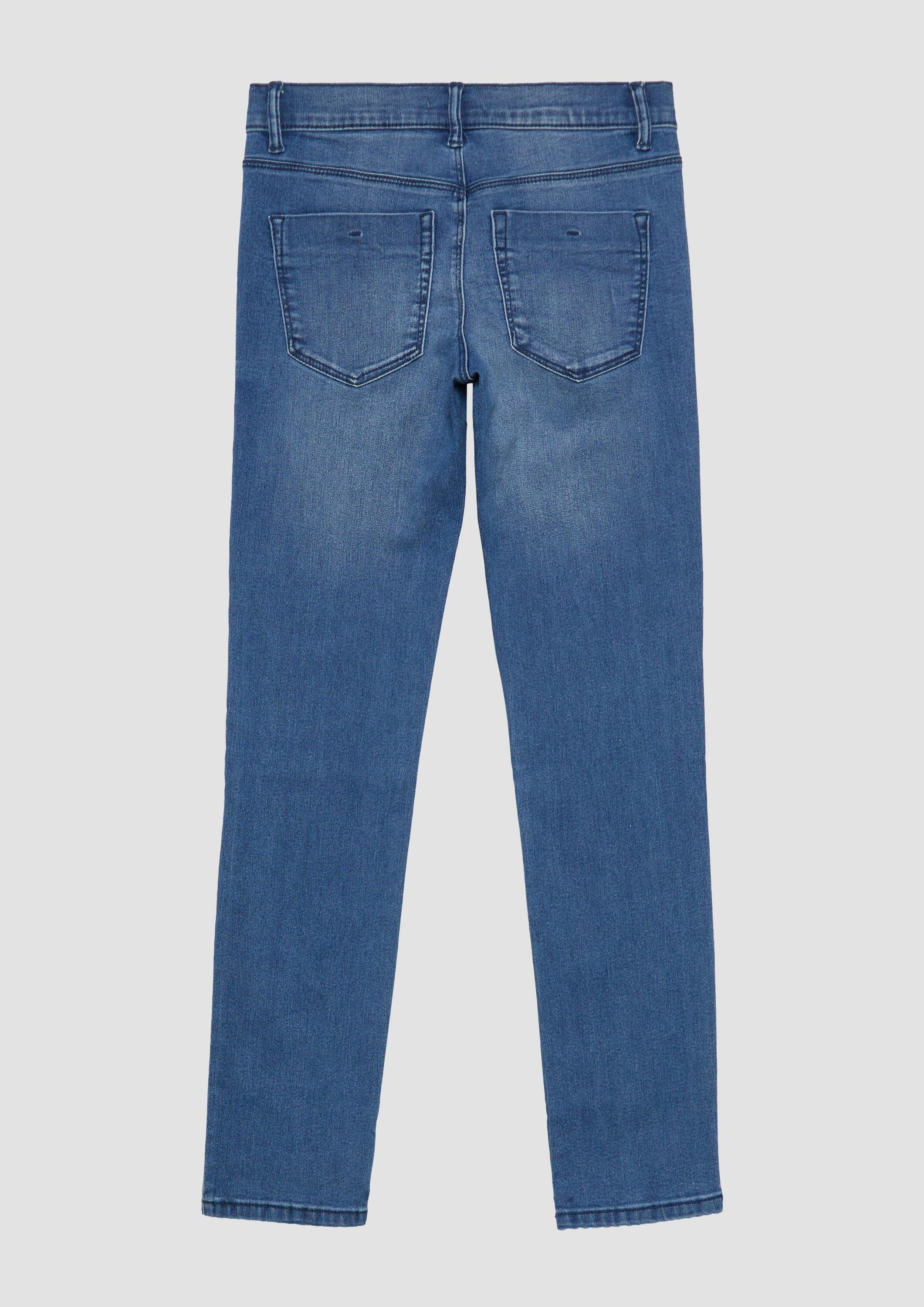 s.Oliver Slim-fit-Jeans Jeans-Hose SURI Jeans Suri / Regular Fit / Mid Rise / Slim Leg