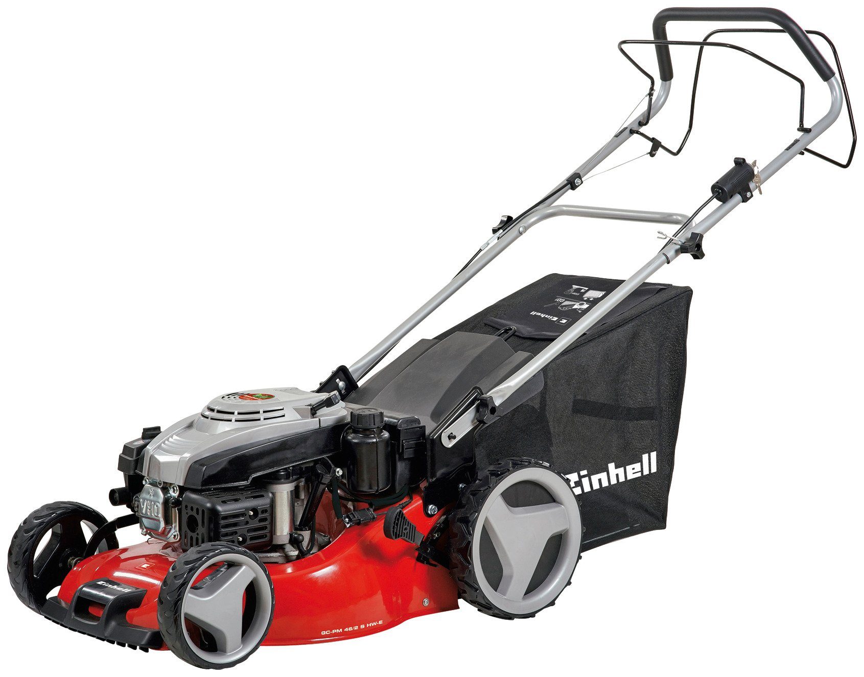 EINHELL Benzin-Rasenmäher »GC-PM 46/2 S HW-E«, 46 cm Schnittbreite, mit
