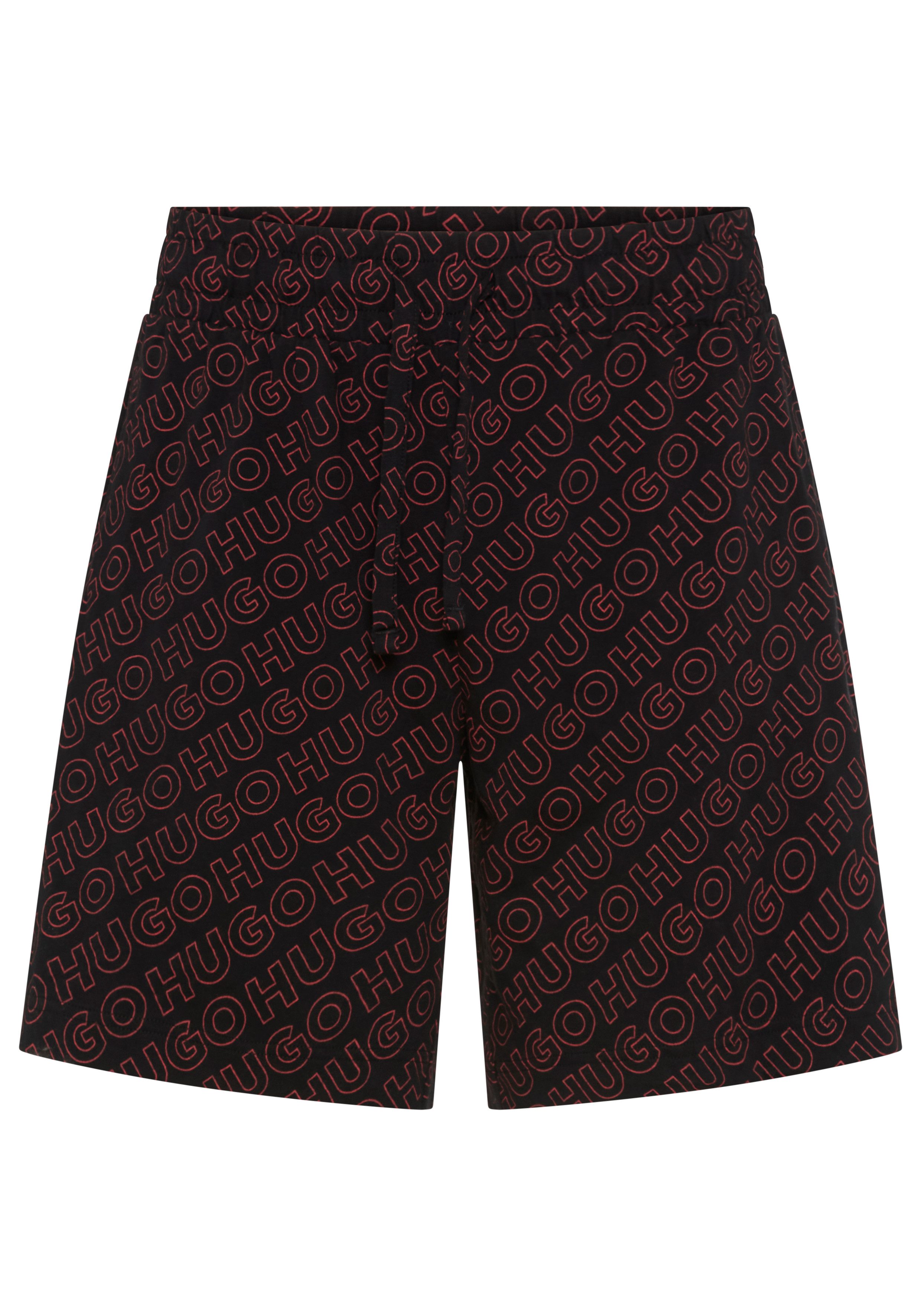 HUGO Pyjamahose EZRA SHORTS aus Baumwolle