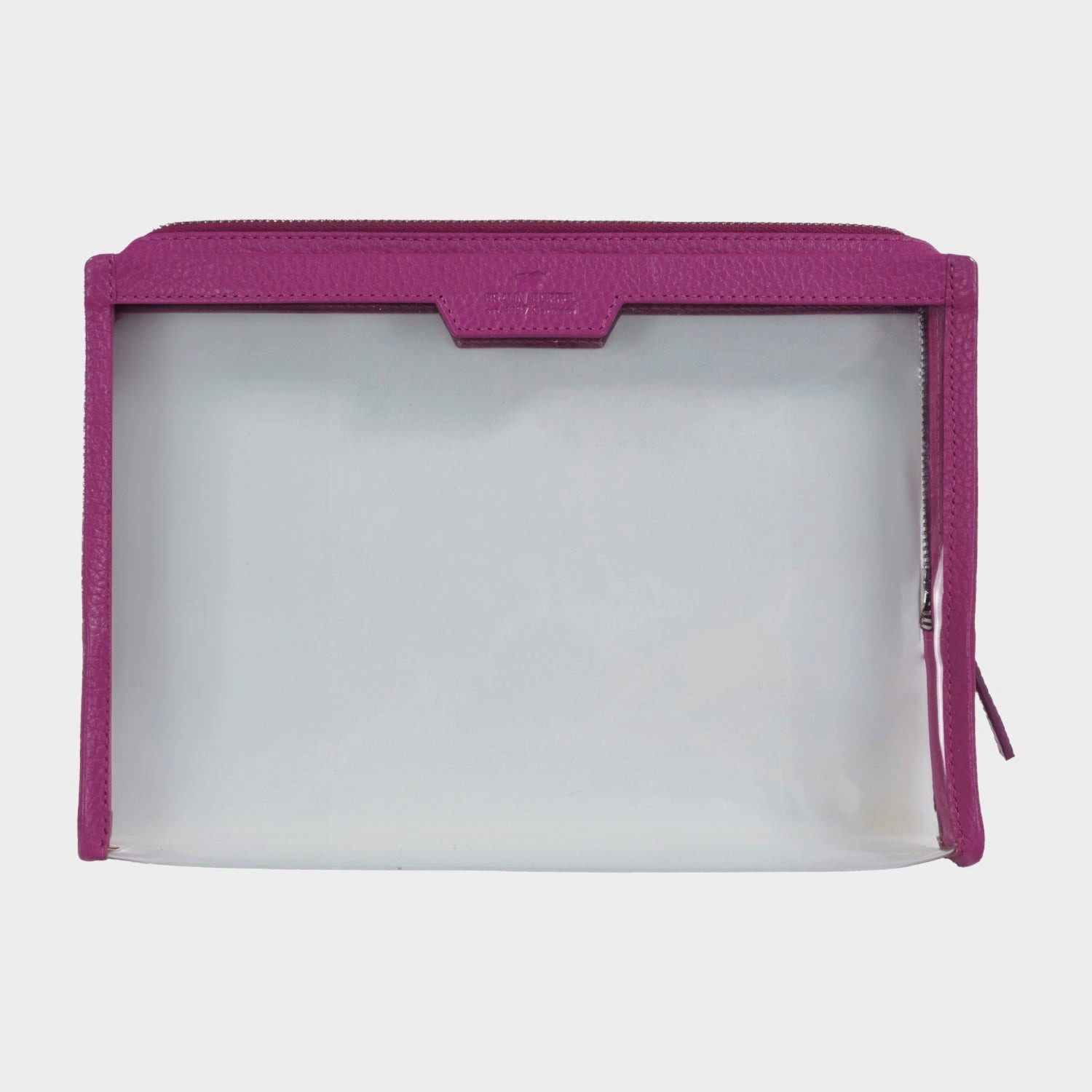 Braun Büffel Beuteltasche Flugbeutel violett