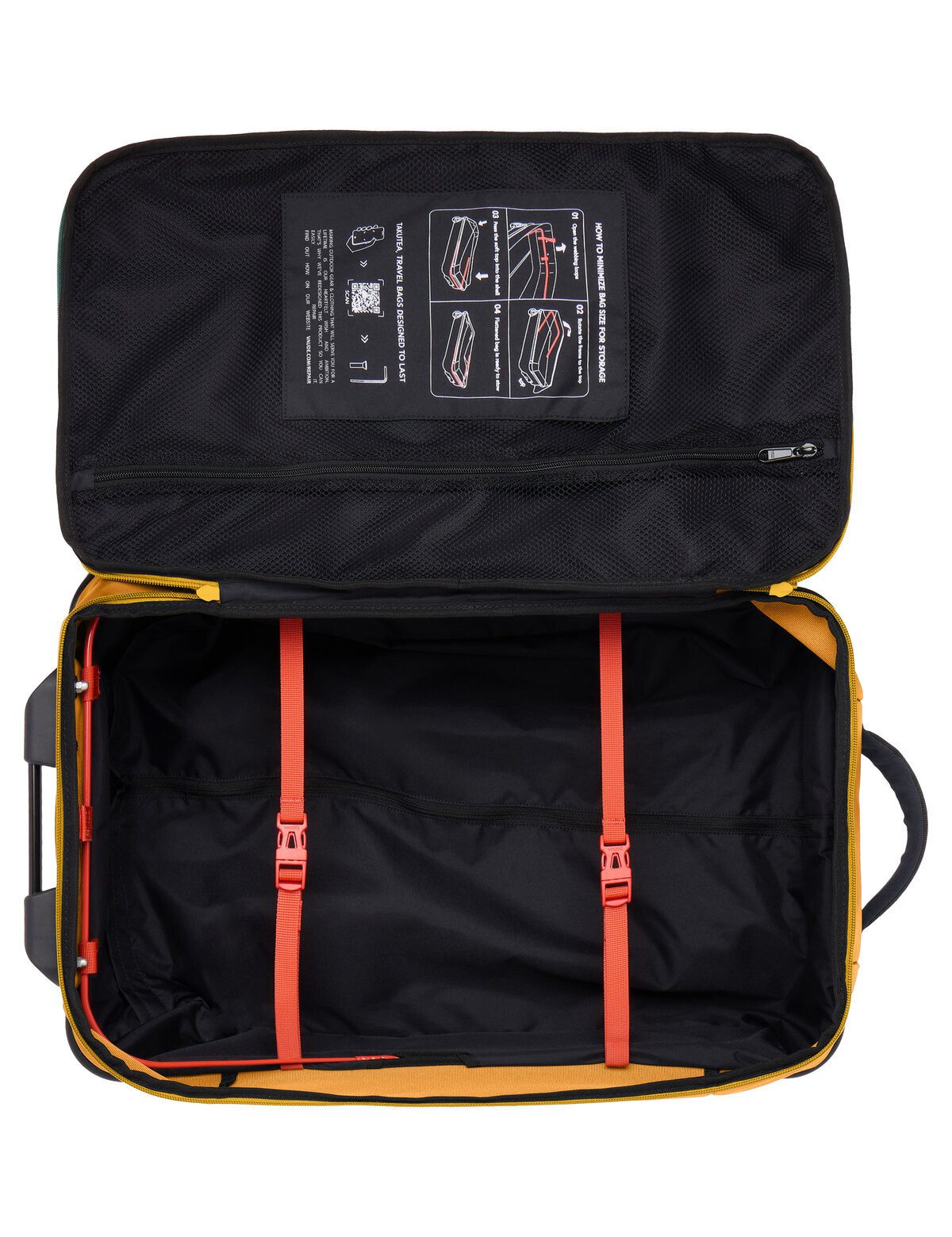 VAUDE Trolley Takutea 35, 2 Rollen, Reisetasche mit Rollen und Teleskopgriff, 35 Liter