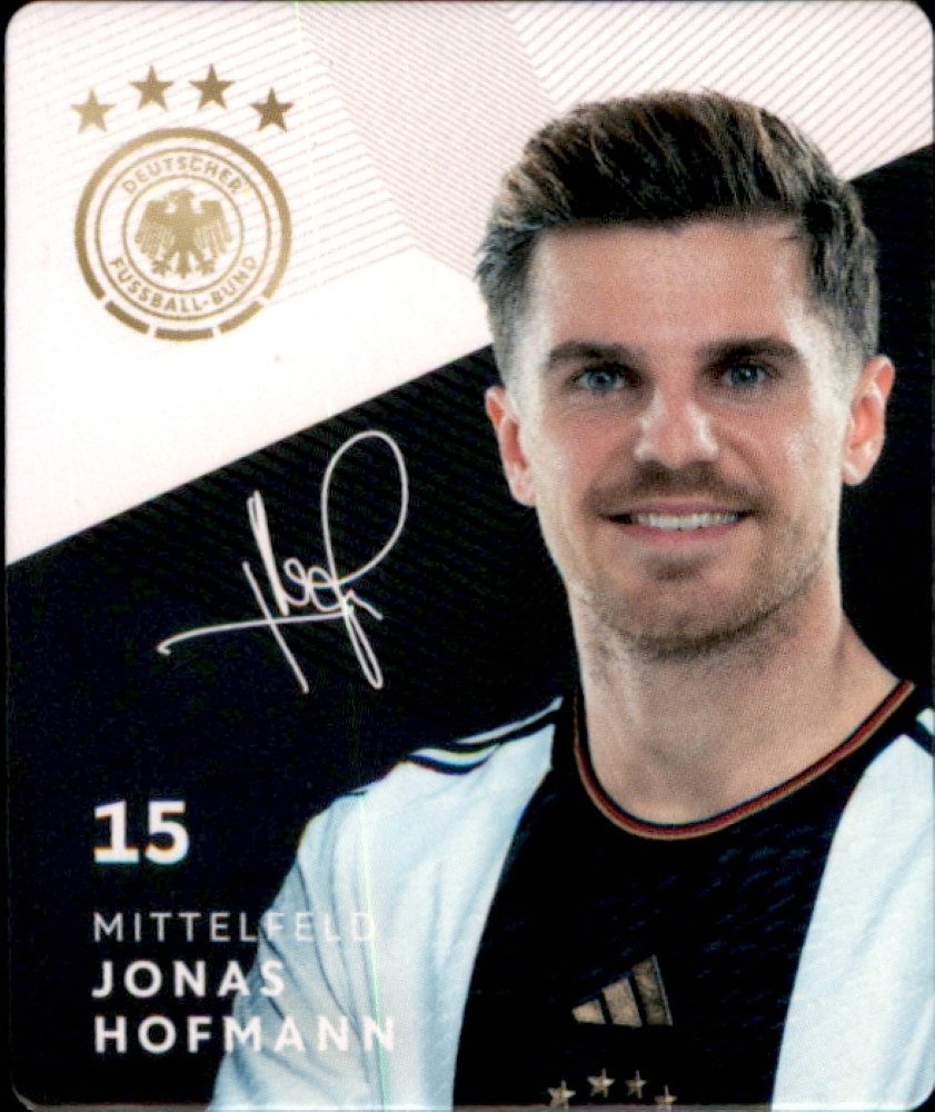 REWE Sammelkarte Karte 15 - Jonas Hofmann - WM 2022 REWE