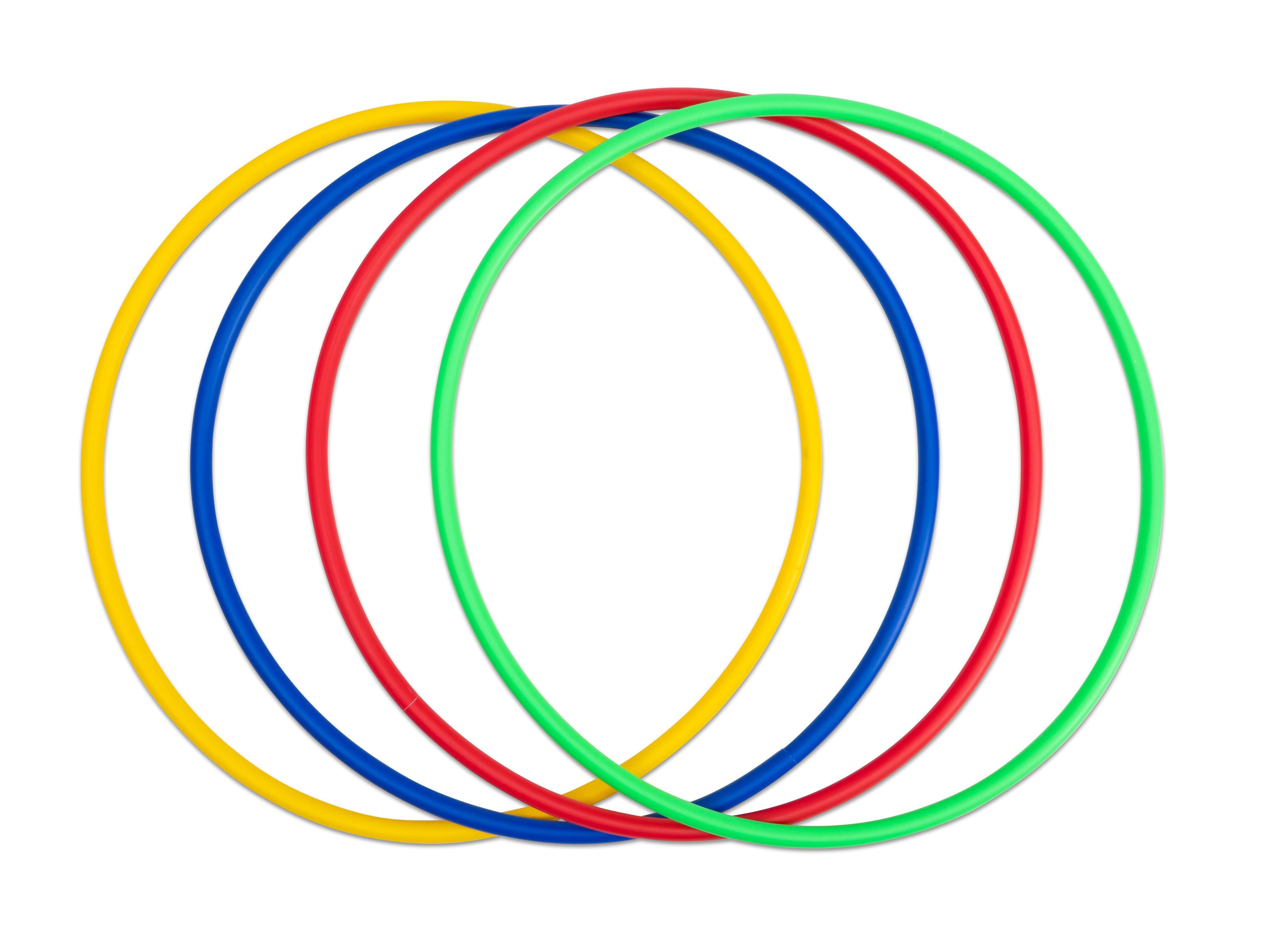 Betzold Hula-Hoop-Reifen Gymnastik-Reifen mit Rundprofil - Hula-Hoop Reifen (4-tlg)