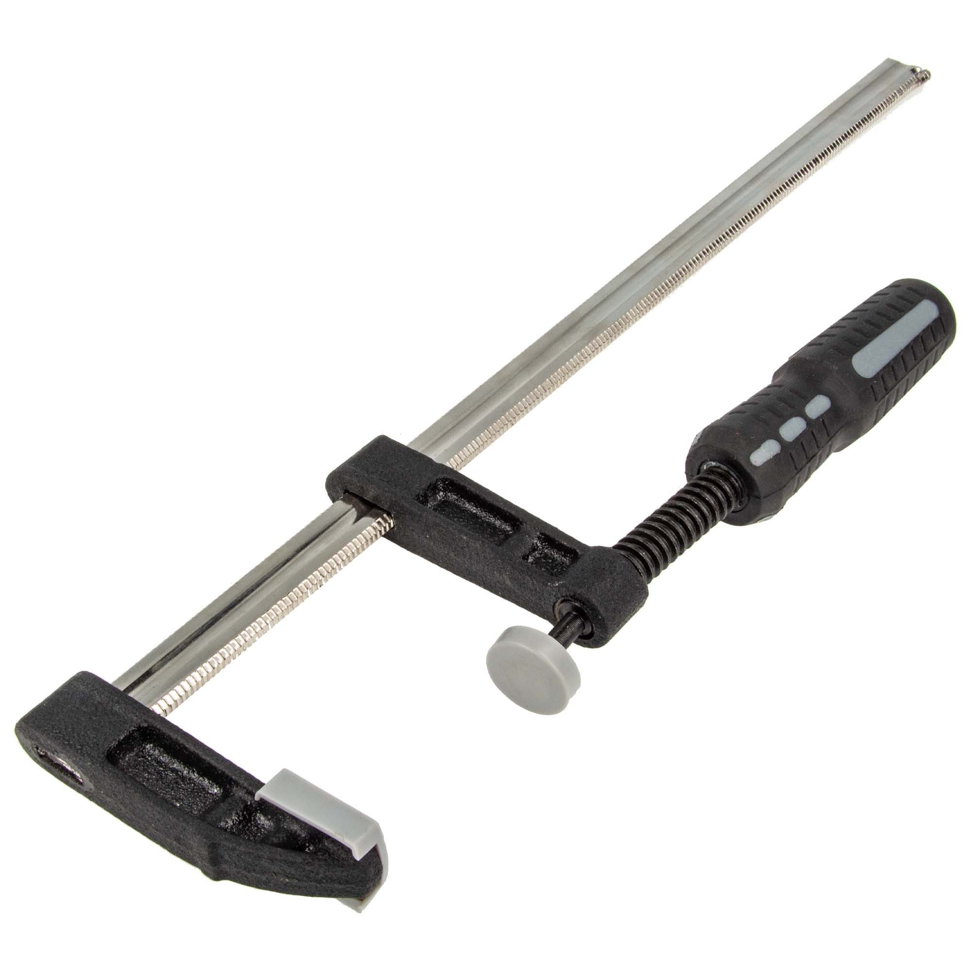 MASTERPROOF PROFESIONAL Schraubzwinge Profi Schraubzwinge 50 mm x 300 mm, Temperguss, DIN 5117