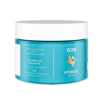 YOPE Haarkur Hydrate My Hair Maske für trockenes Haar mit Hemi-Squalan 250ml