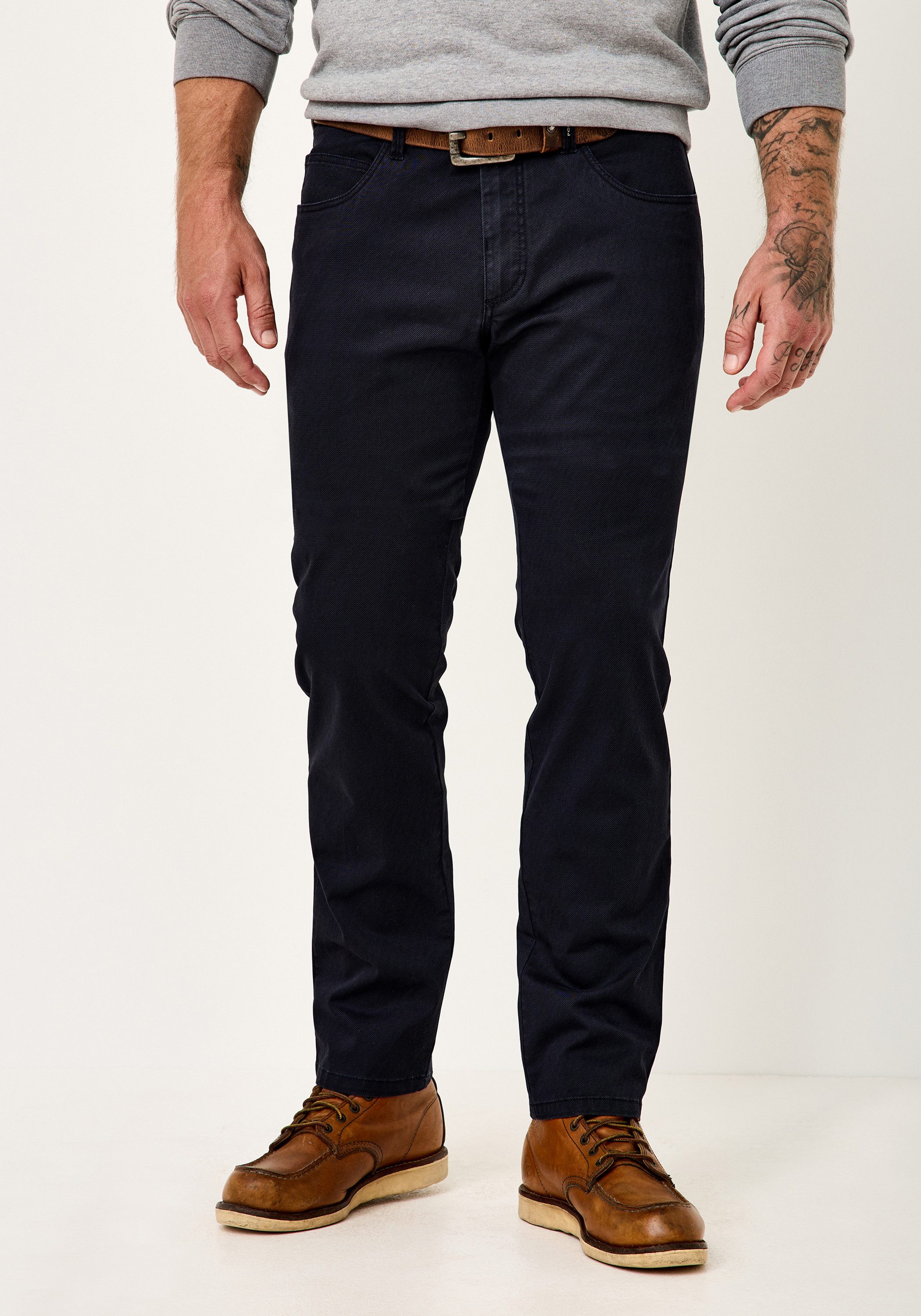 Redpoint Stoffhose Picton Modern Relaxed Fit Hose mit Stretch