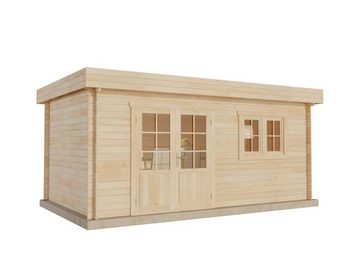 Alpholz Gartenhaus Spree-28 A, BxT: 520x320 cm, Beige