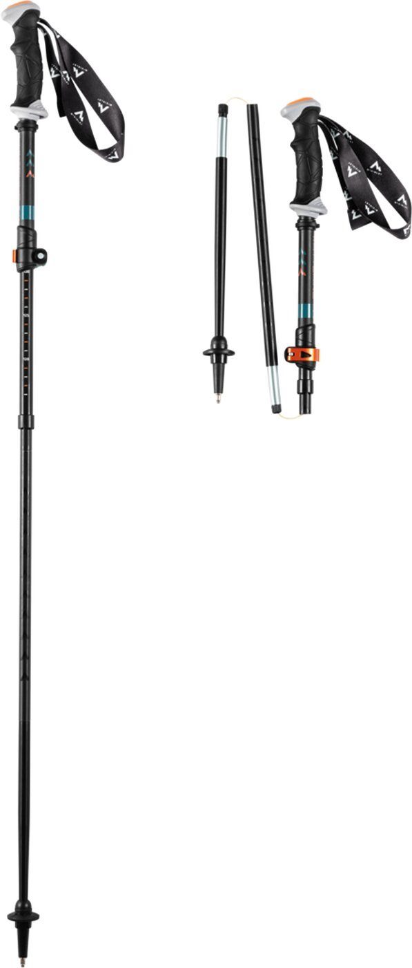McKINLEY Teleskopstöcke Da.-Wander-Stock Whytehike fold D ANTHRAZIT/WEIß/SILBE