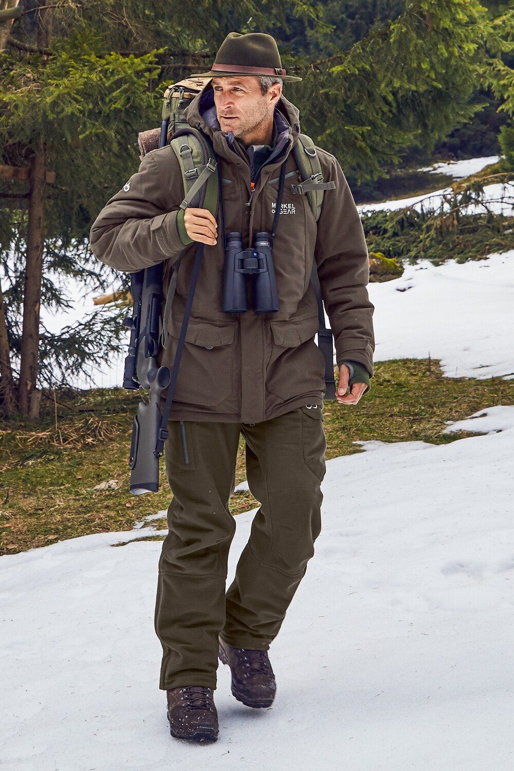 Herren Jacken Merkel Gear Funktionsjacke Winterjacke Expedition WNTR Parka G-Loft®