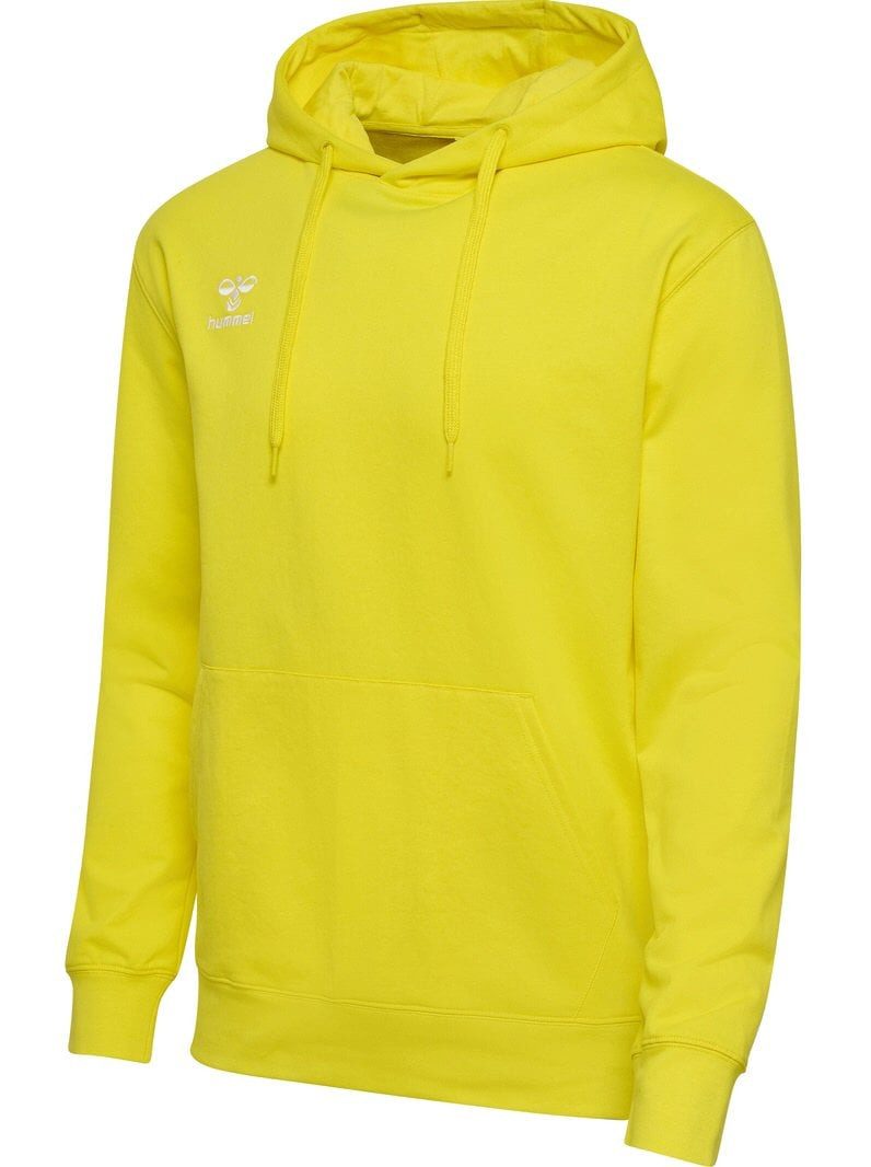hummel Kapuzenpullover hmlGO 2.0 Hoodie (Bio-Baumwolle) gelb Herren