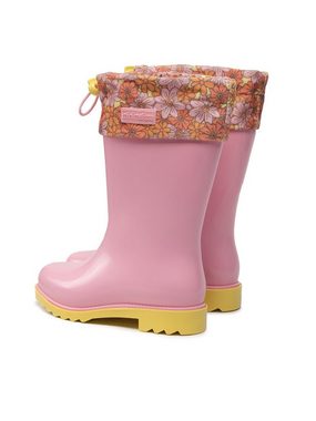 MELISSA Gummistiefel Mini Melissa Rain Boot III Inf 33616 Pink/Yellow AB198 Gummistiefel