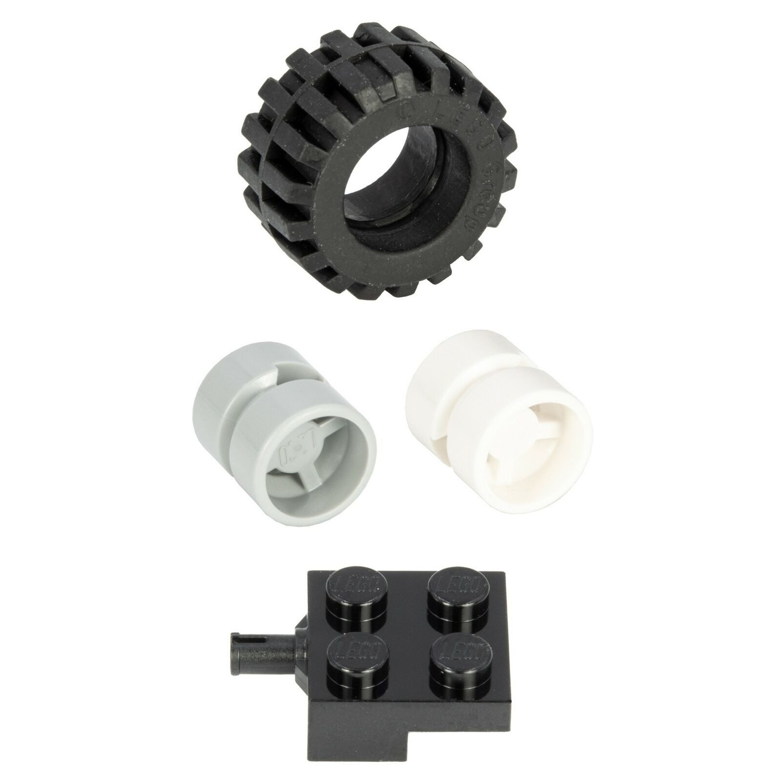 LEGO® LEGO 72-teiliges Räder, Reifen und Achs-Set - Ersatzteile – Zubehör Spielbausteine
