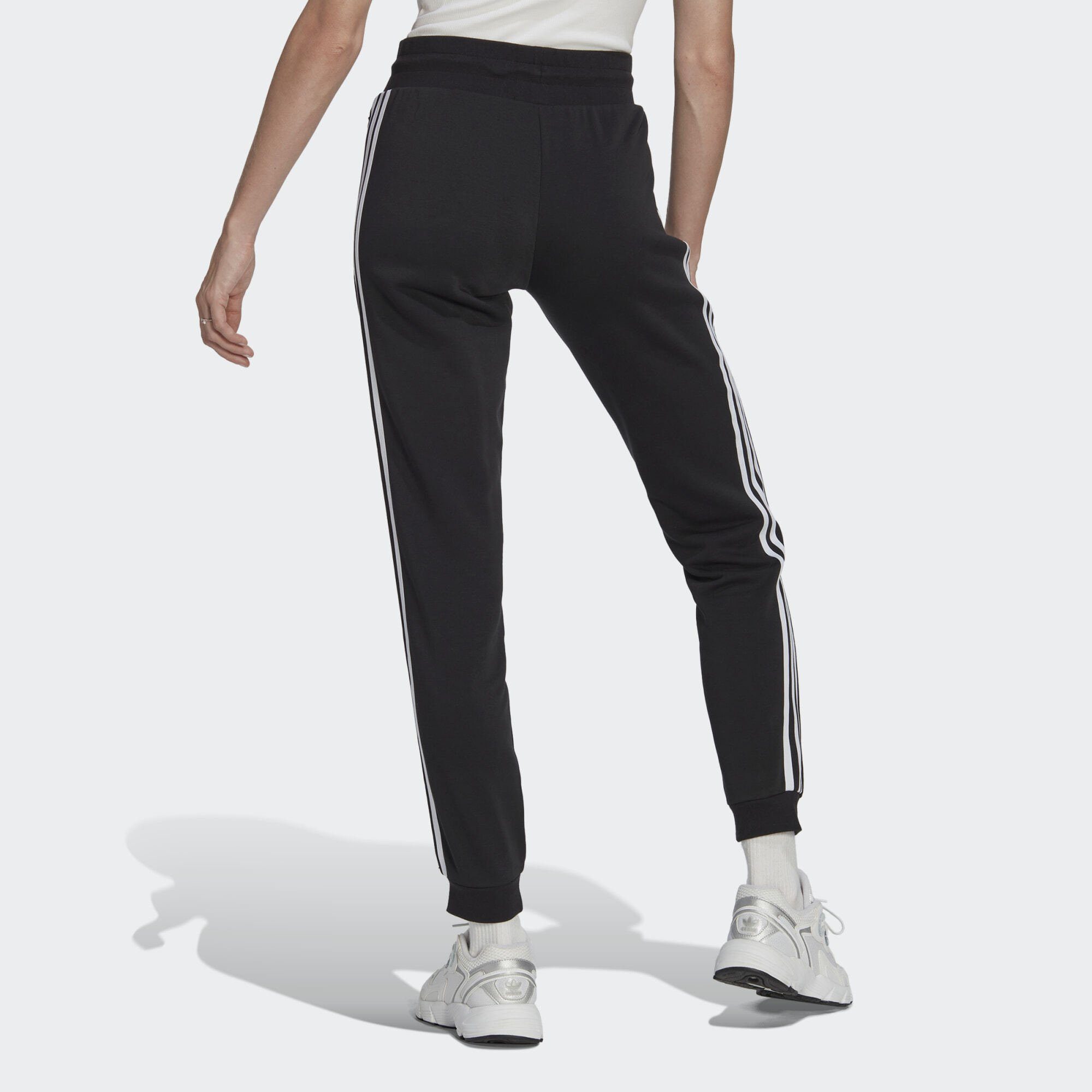 Adidas originals adicolor skinny joggers cuffed hem in blue hotsell