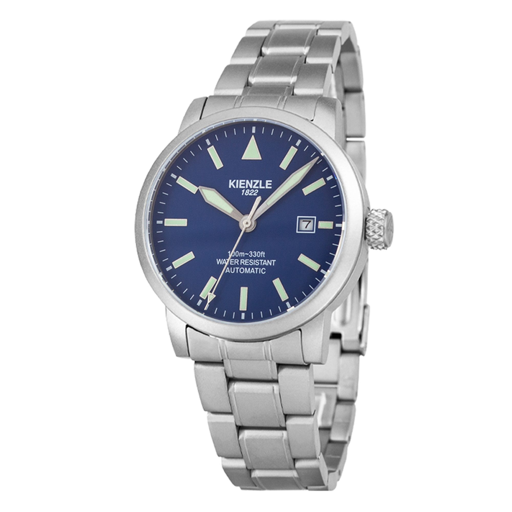 Kienzle Automatikuhr FLIEGER Automatic Armbanduhr Edelstahl KM416A