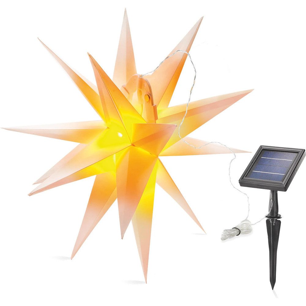 esotec Sockelleuchte, Solarbetrieb, IP44, für außen