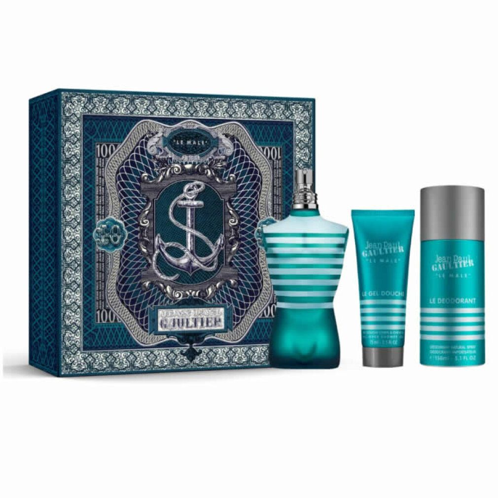 JEAN PAUL GAULTIER Eau de Toilette Jean Paul Gaultier Le Male Eau De Toilette Spray Set 3 Artikel