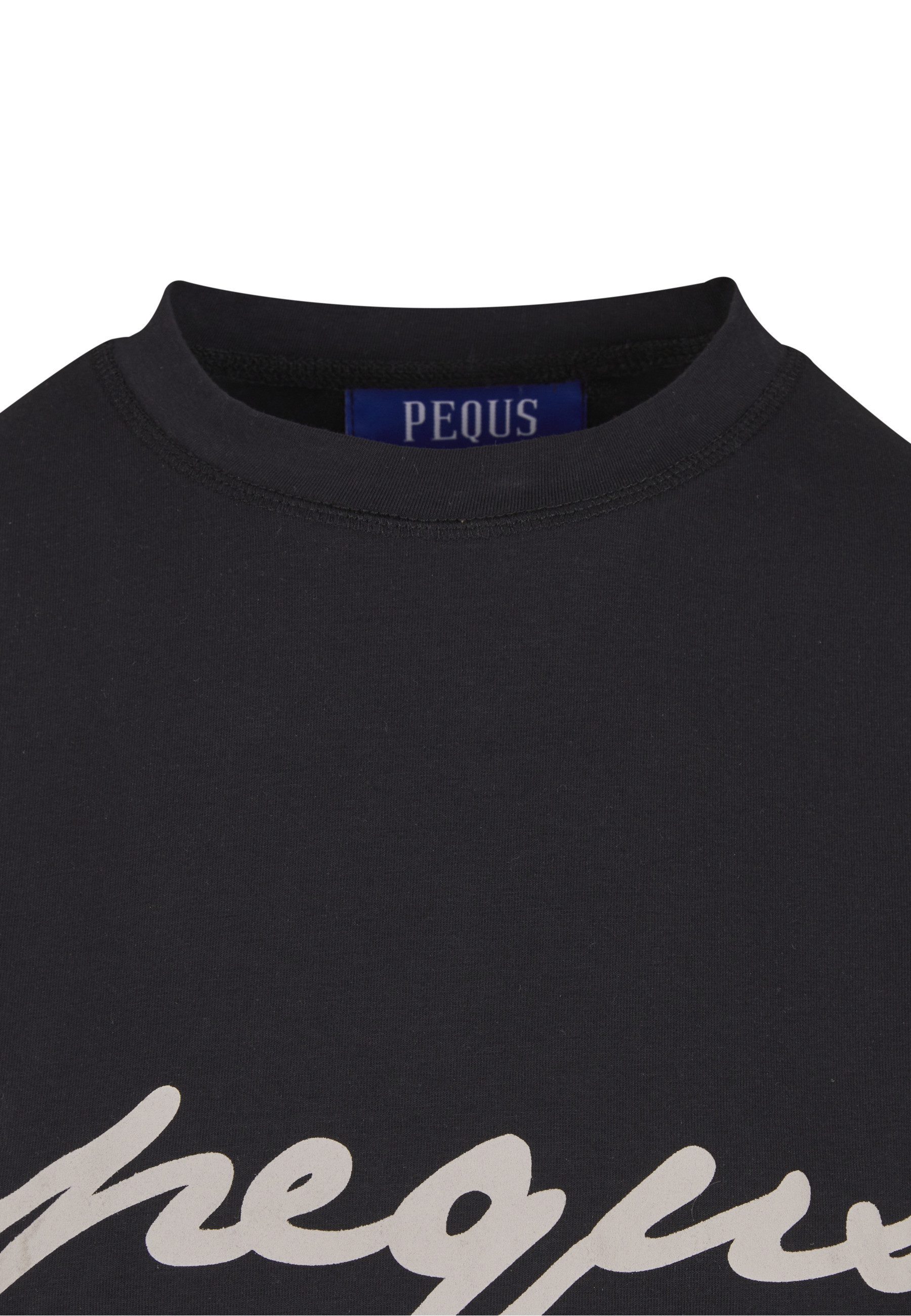 PEQUS T-Shirt PEQUS PEQUS Fitted Ink Logo T-shirt (1-tlg)
