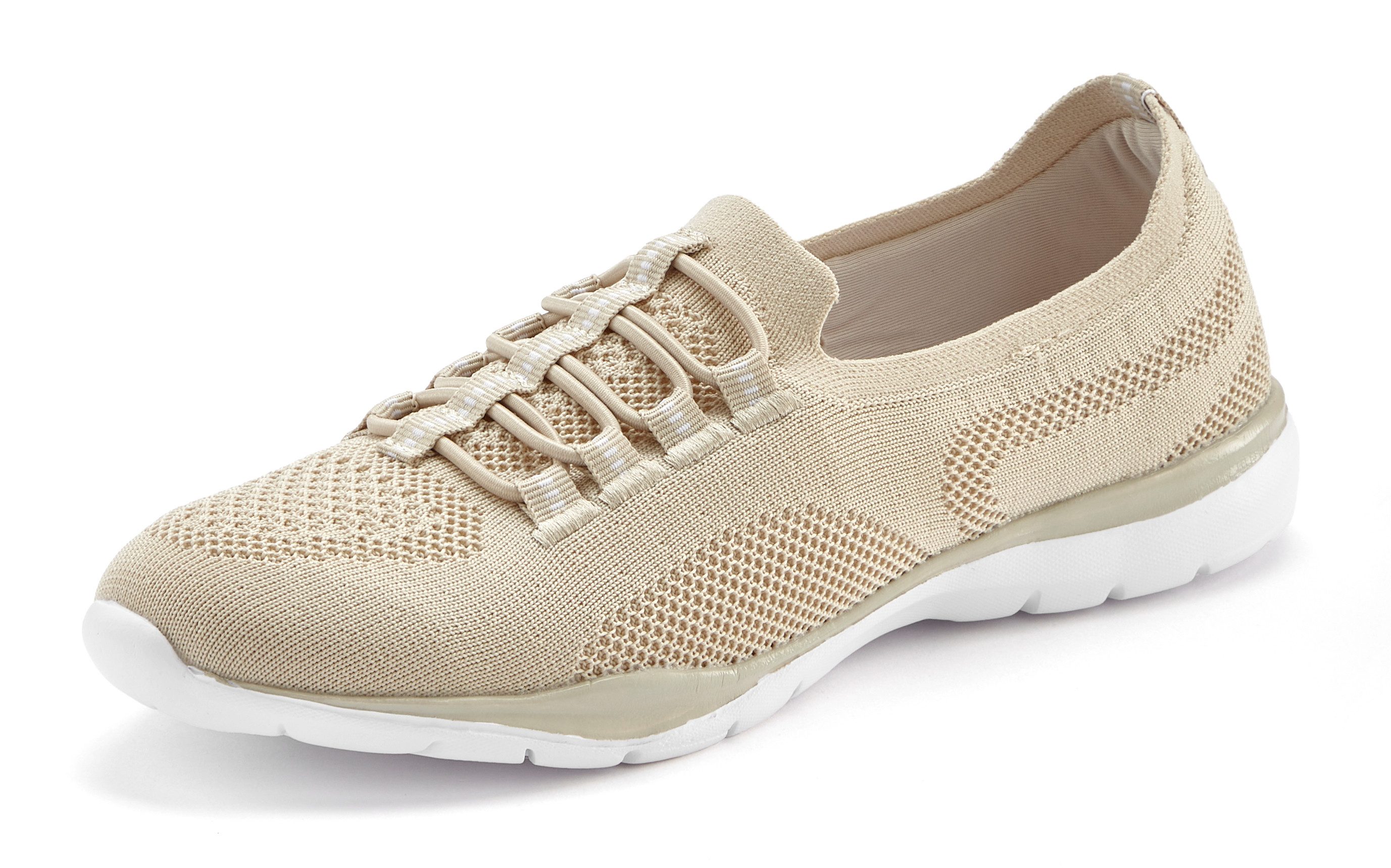 LASCANA Sneaker "Slipper, Halbschuh, leichtes Meshmaterial", zum Reinschlüp günstig online kaufen