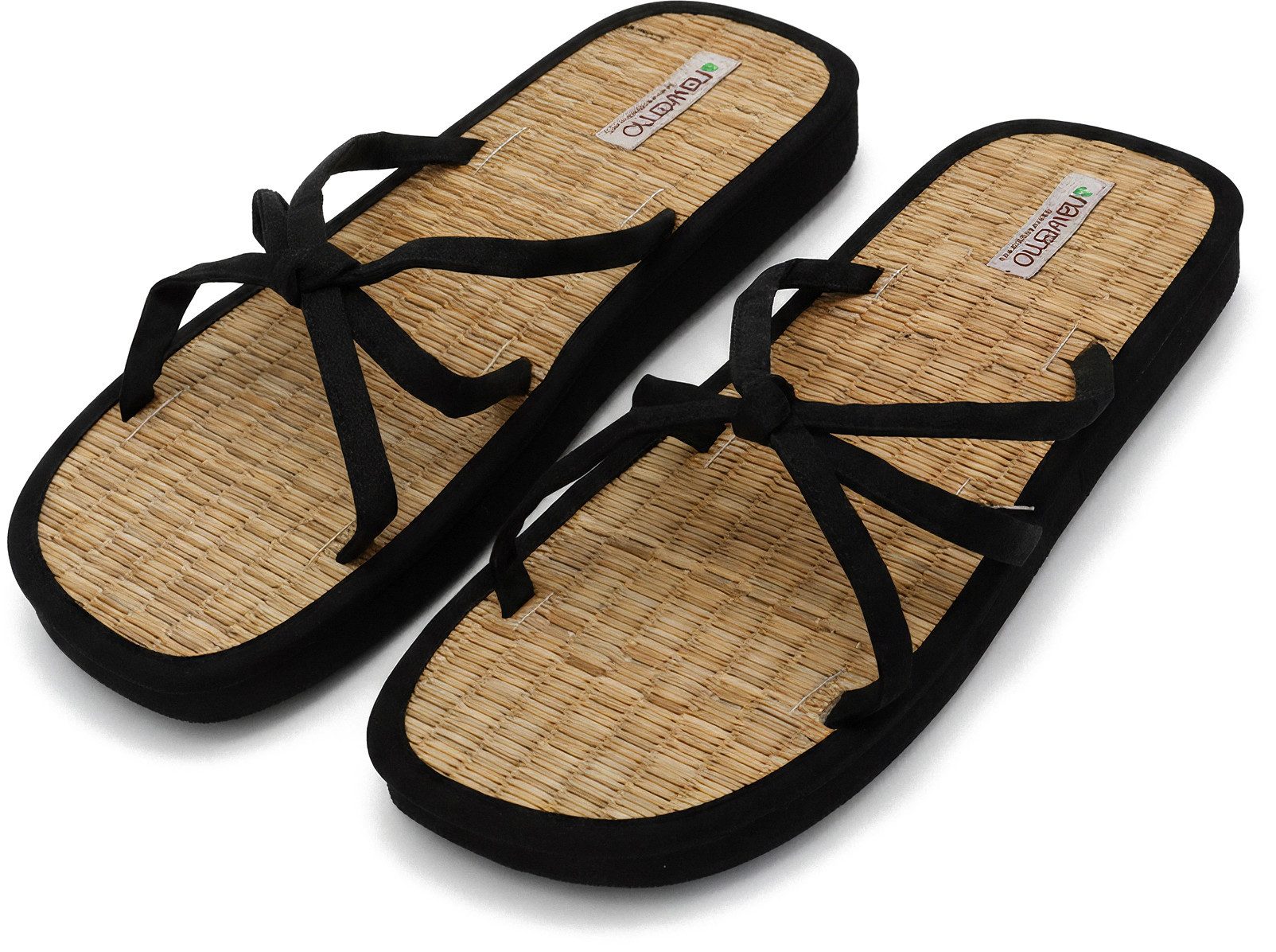 Zimtlatschen Nawemo "Triple Banded", schwarz Slipper