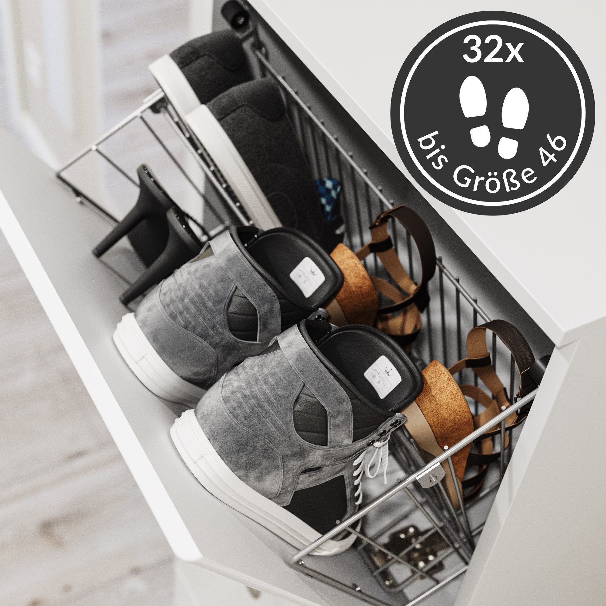 Magnolia Home Schuhschrank Schuhschrank Emotion 8 günstig online kaufen