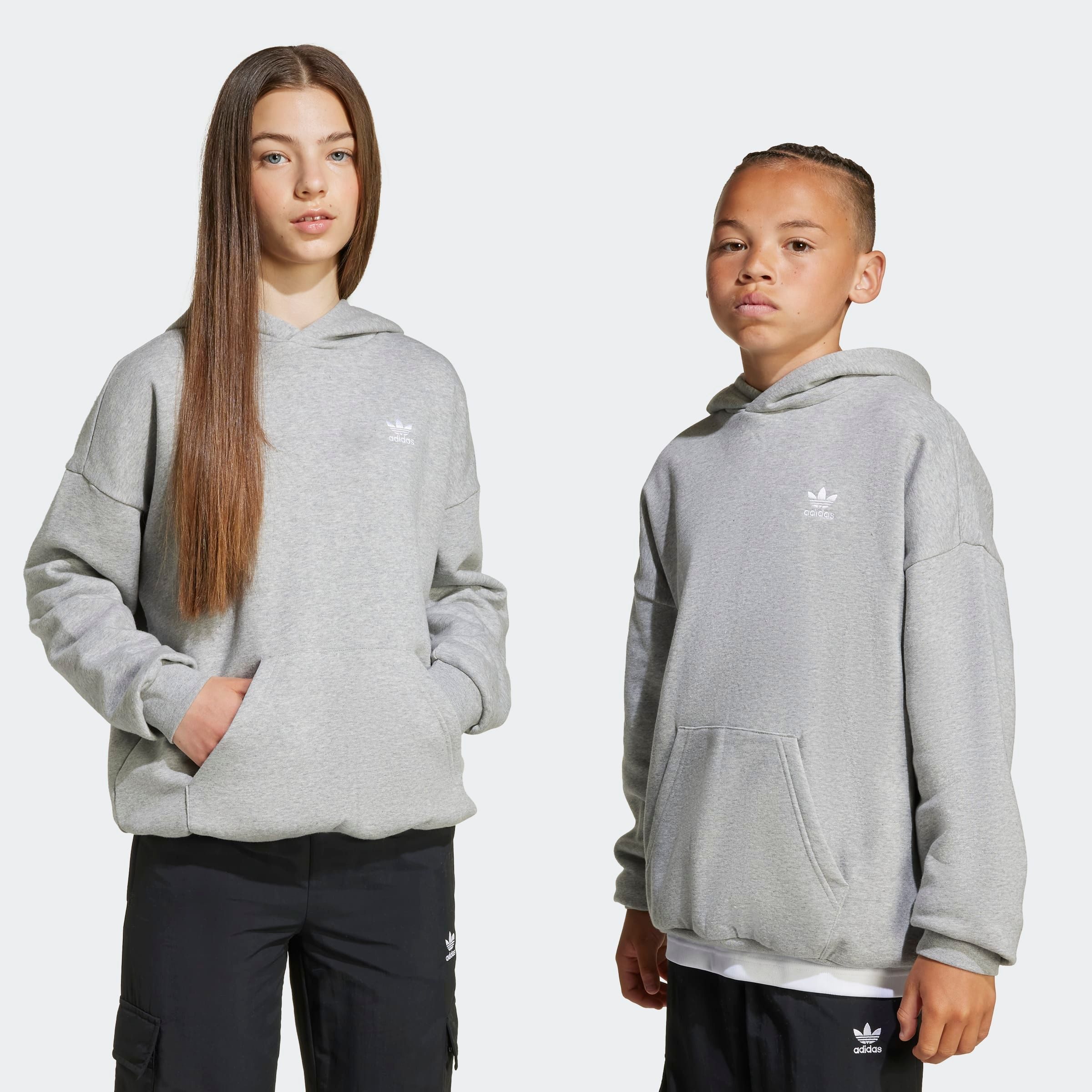 adidas Originals Kapuzensweatshirt KIDS FLEECE-HOODIE, LOCKER GESCHNITTEN