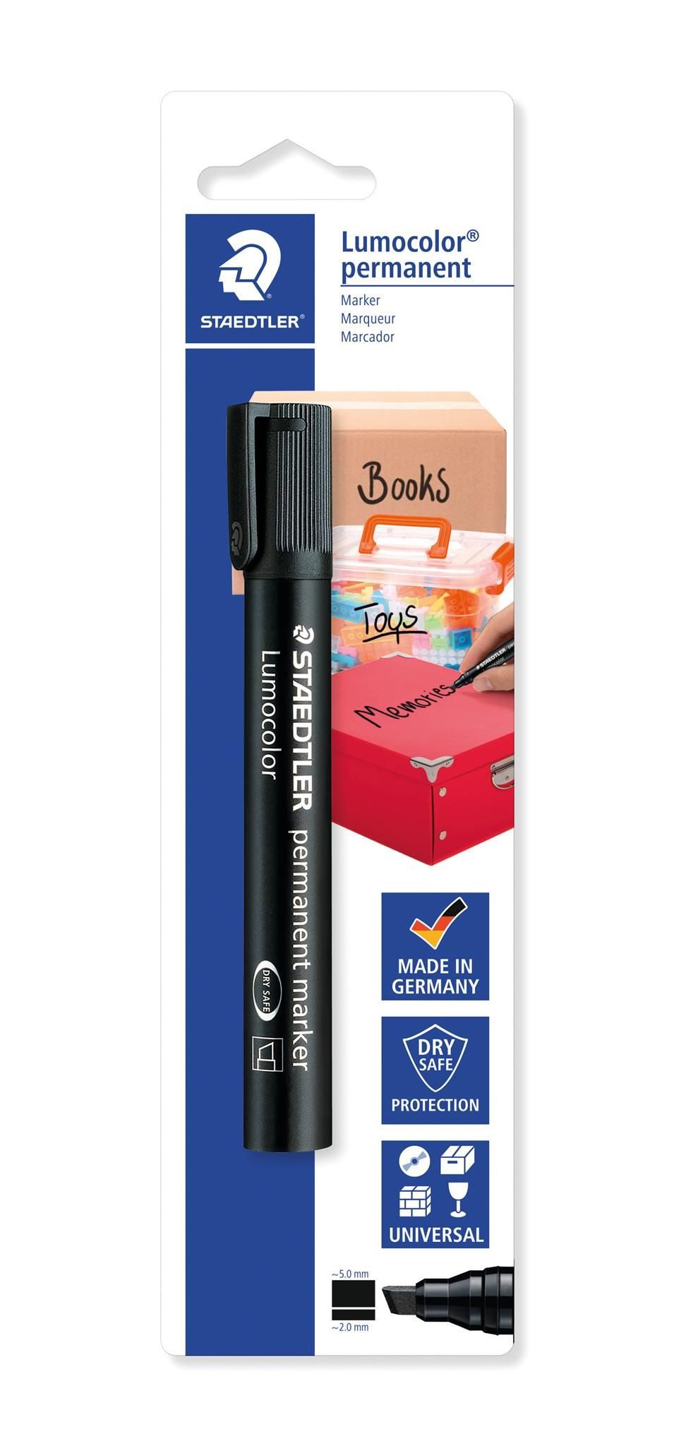 STAEDTLER Marker Staedtler Marker Lumo perm sw BK Organisation