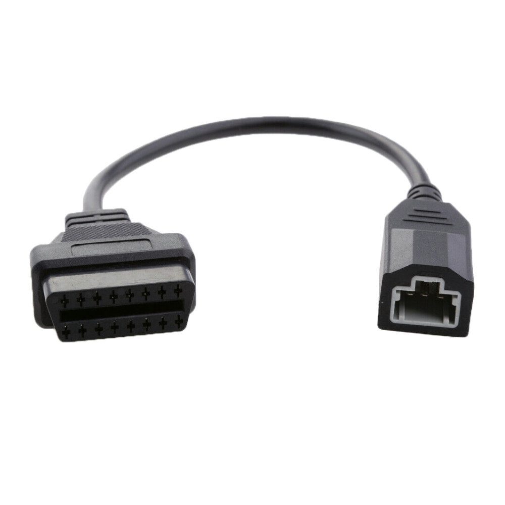 Trade-Shop OBD2-Diagnosegerät OBD II Adapterkabel 3pin auf 16pin für OBD-509 Launch CReader V+, Passend für alle älteren Honda-Fahrzeuge mit 3-Pin Diagnoseanschluss