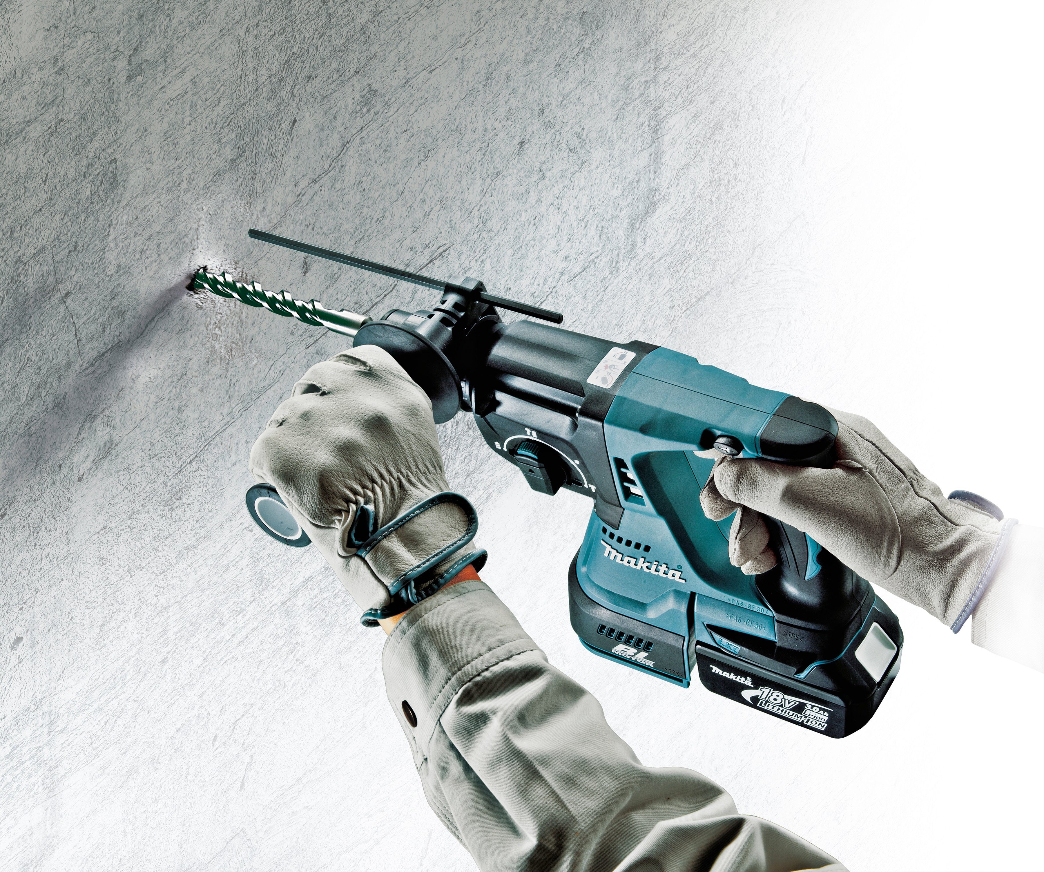 Makita Akku-Kombibohrhammer DHR243Z, max. 950 U/min, SDS+, ohne Akku und La günstig online kaufen