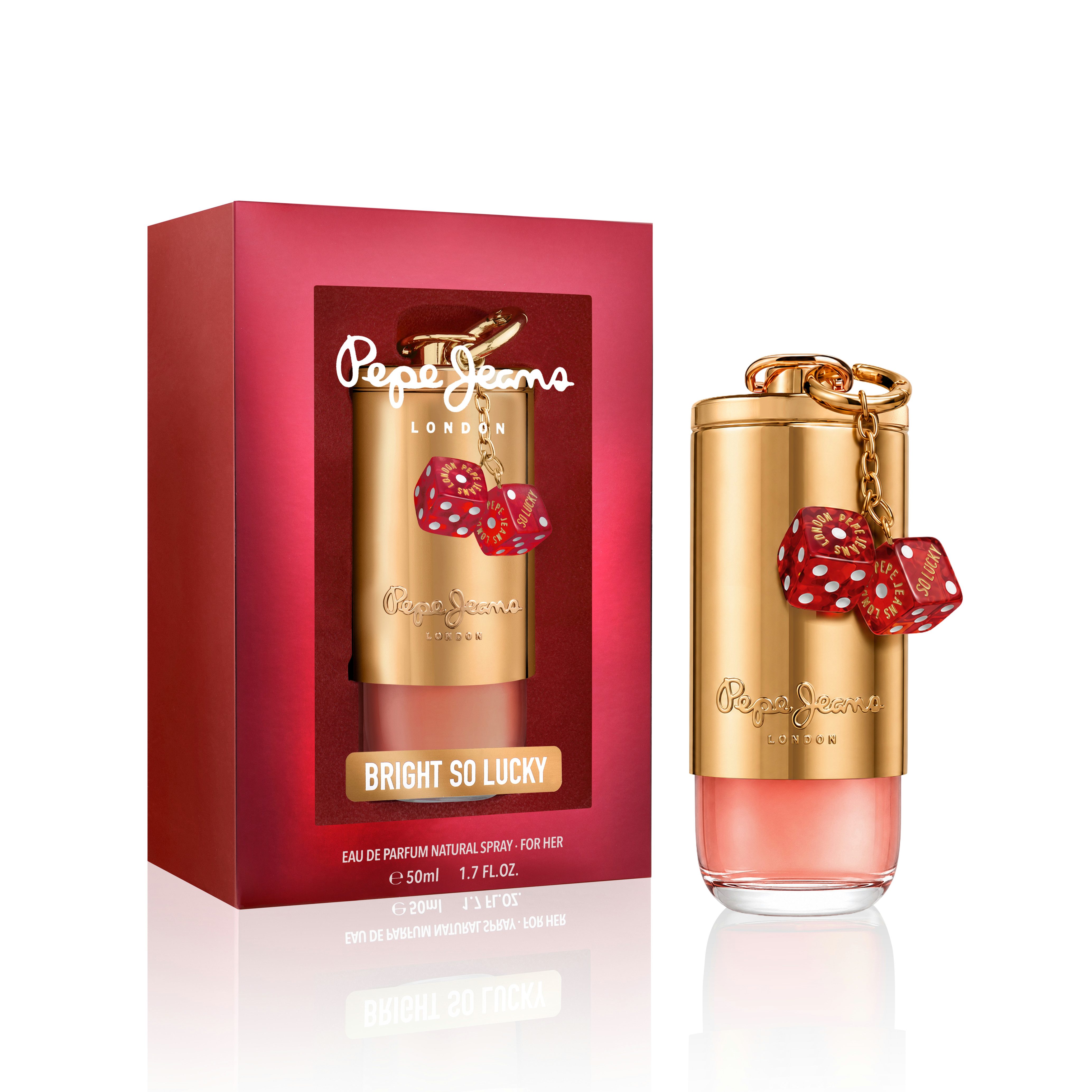 Pepe Jeans Körperpflegeduft Bright - So Lucky for her EdP, Pepe Jeans, Körperpflegeduft, EdP, flüssige Form, 250 Milliliter