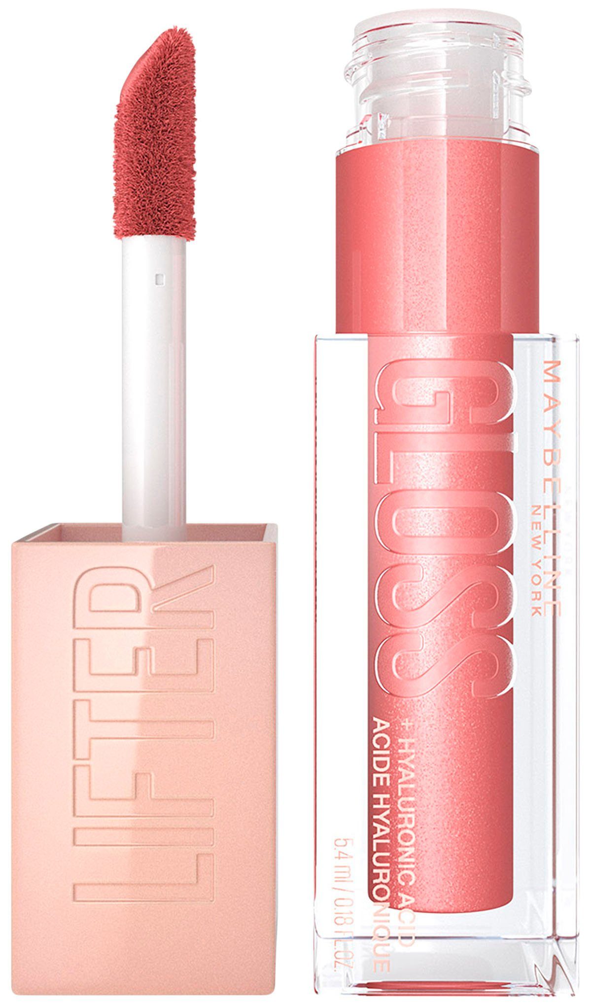 MAYBELLINE NEW YORK Lipgloss LIFTER GLOSS LIP GLOSS, für gepflegte und voller aussehende Lippen