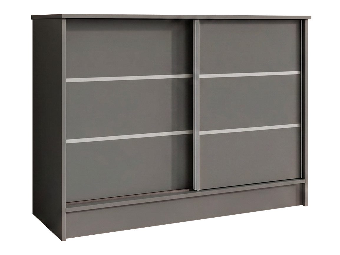 Beautysofa Kommode MIRELA mit 2 Schiebetüren (in 100 cm, 120 cm oder 160 cm, verschiedene Farben), mit dekorativen Sprossen