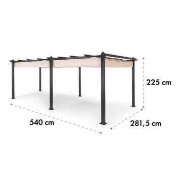 blumfeldt Pavillon Pantheon 3x6, (Packung, Set), Terrassenüberdachung Grillpavillon Gartenpavillon Sonnenschutz