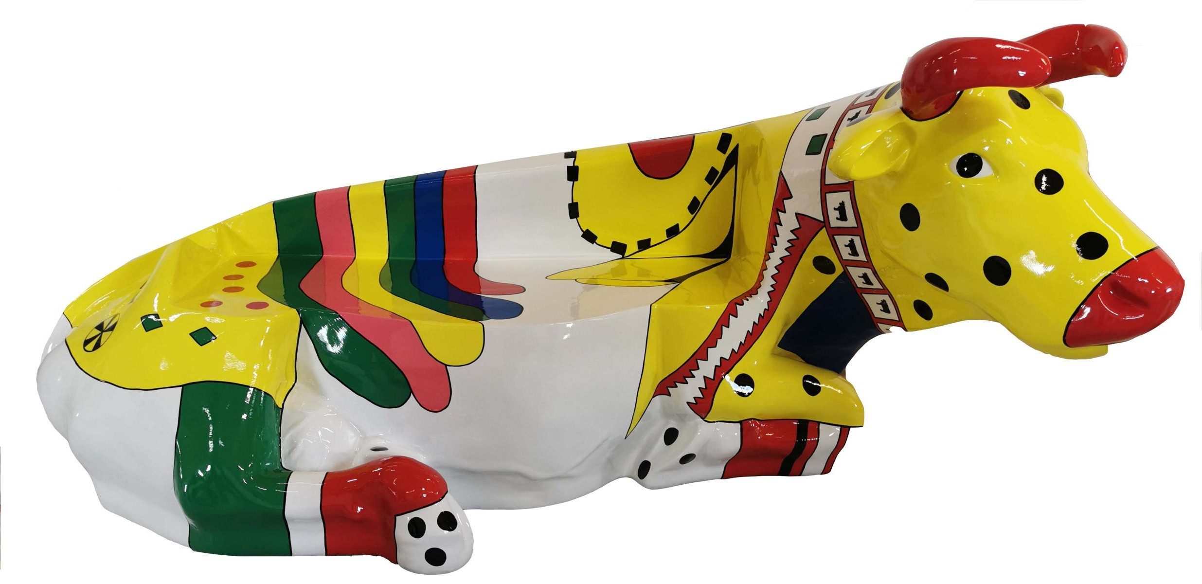 Xlmoebel Dekofigur Abstrakte Deko Figur Statue Skulptur 98cm Neu (A703B), Made in Europa