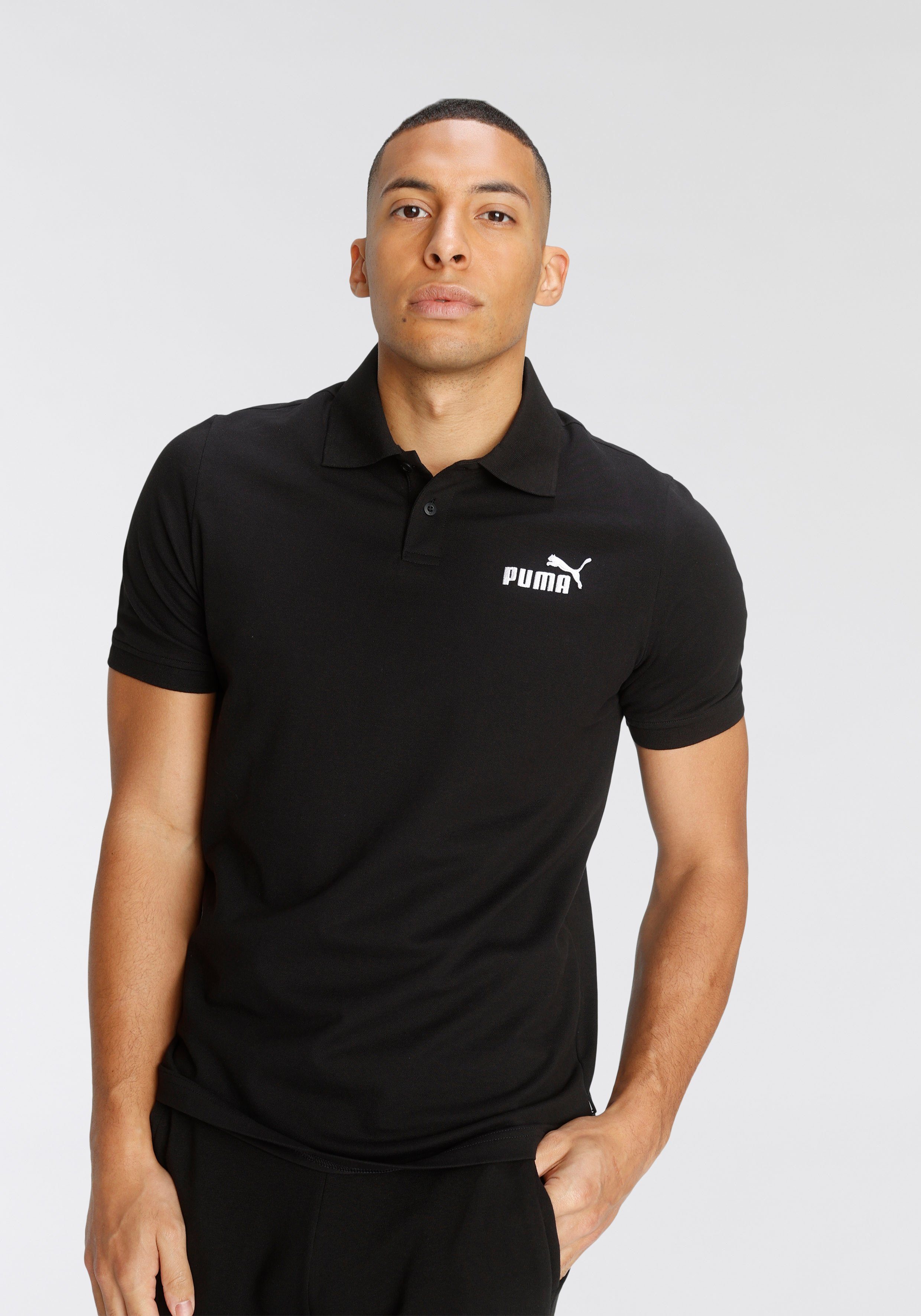 PUMA Poloshirt »PIQUÉ POLO BLACK« online kaufen | OTTO