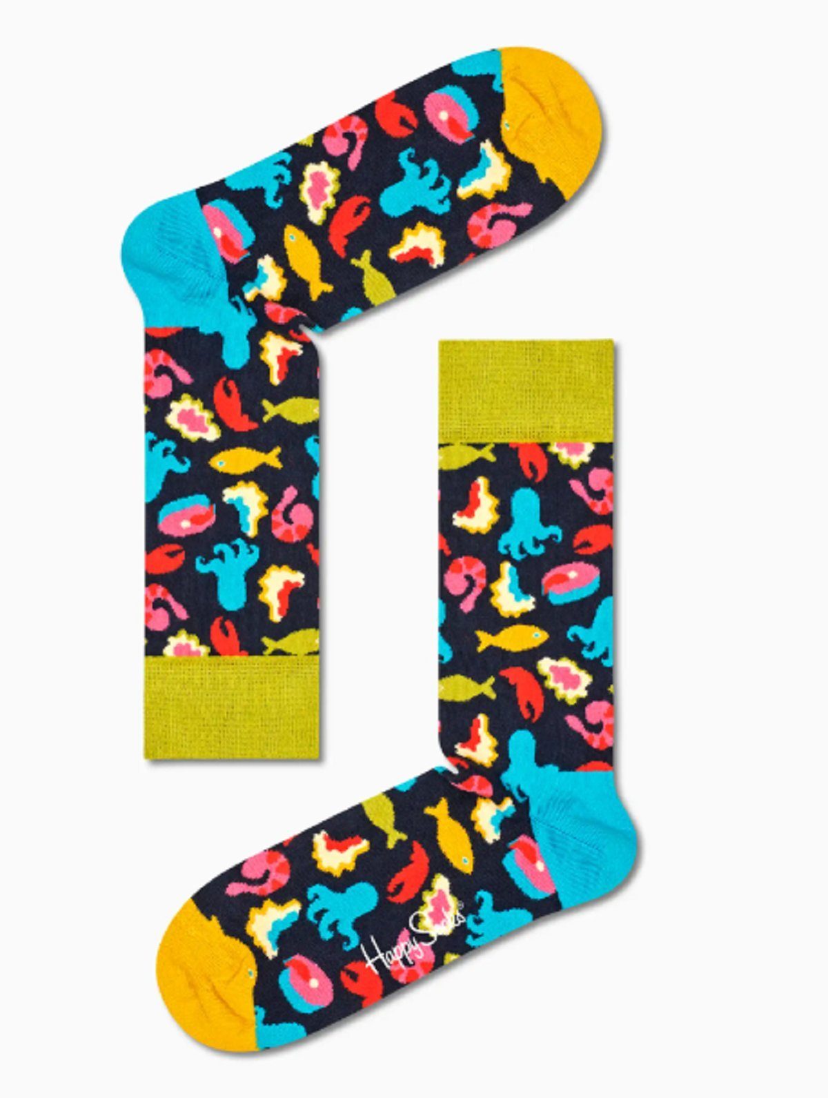 Happy Socks Freizeitsocken Happy Socks Frutti di Mare (1 Paar, 1-Paar, 1 Paar)