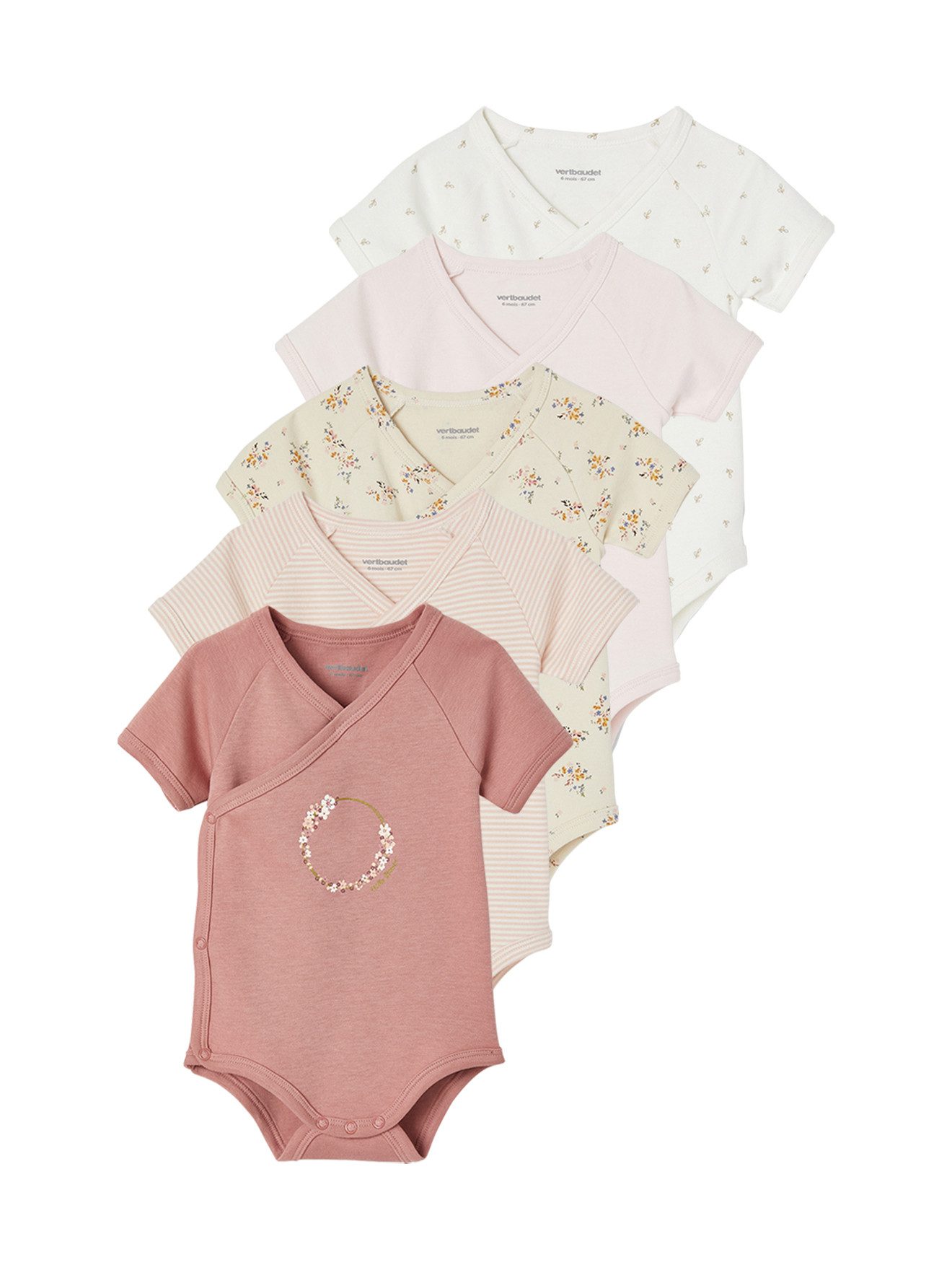Body 5er-Pack Baby Wickelbodys