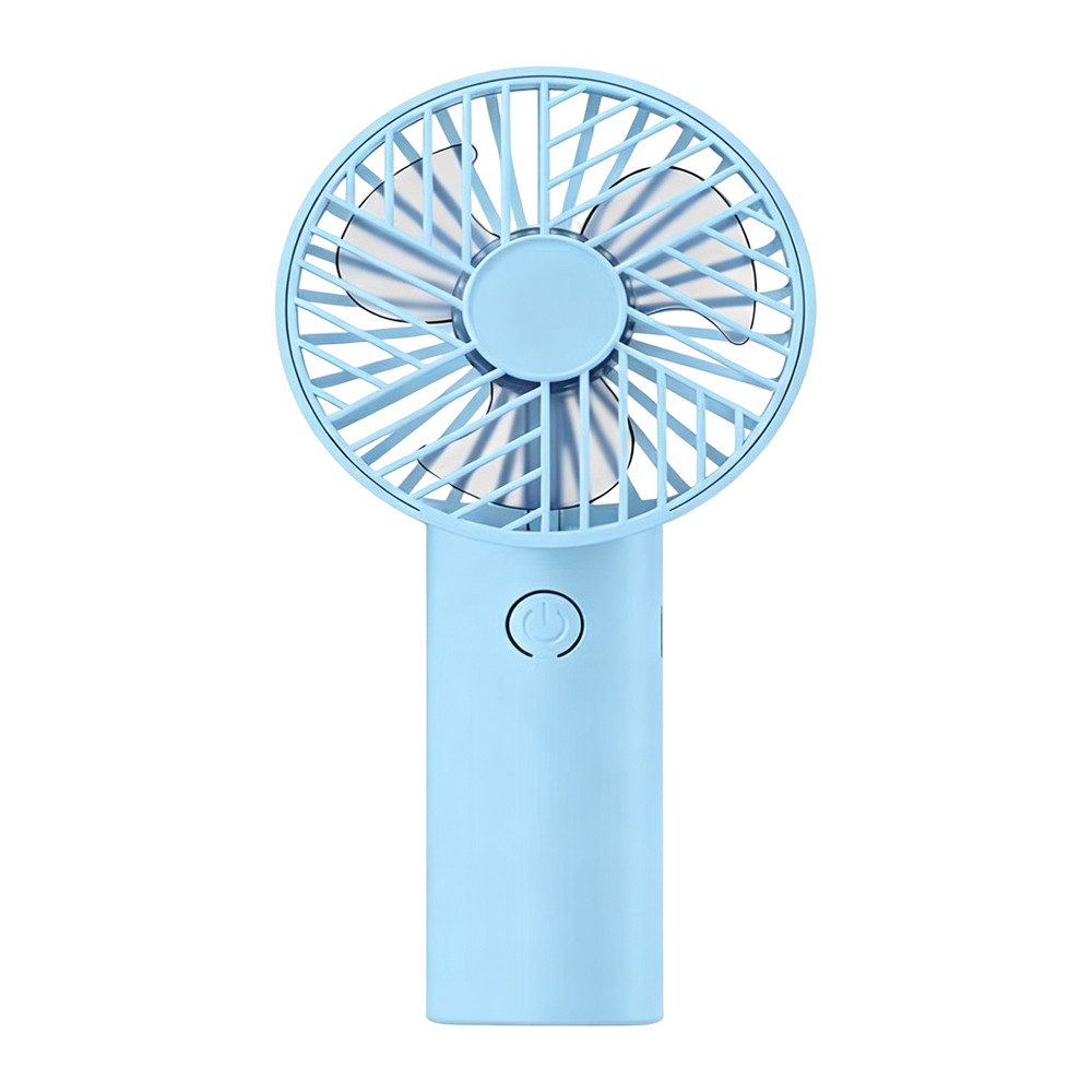nsihing Handventilator Tragbarer Mini Ventilator, Wiederaufladbar USB Ventilator, mit 3 Geschwindigkeitsstufen, Hand Ventilatoren mit Base