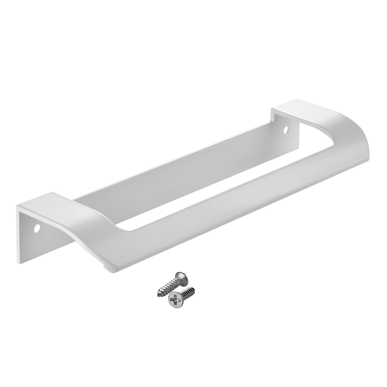 SO-TECH® Möbelgriff LYS Bohrlochabstand (BA) 160 mm Schrankgriff Schubladengriff (1-St), Griff passend für Schiebe- oder Falttüren, Weiß matt