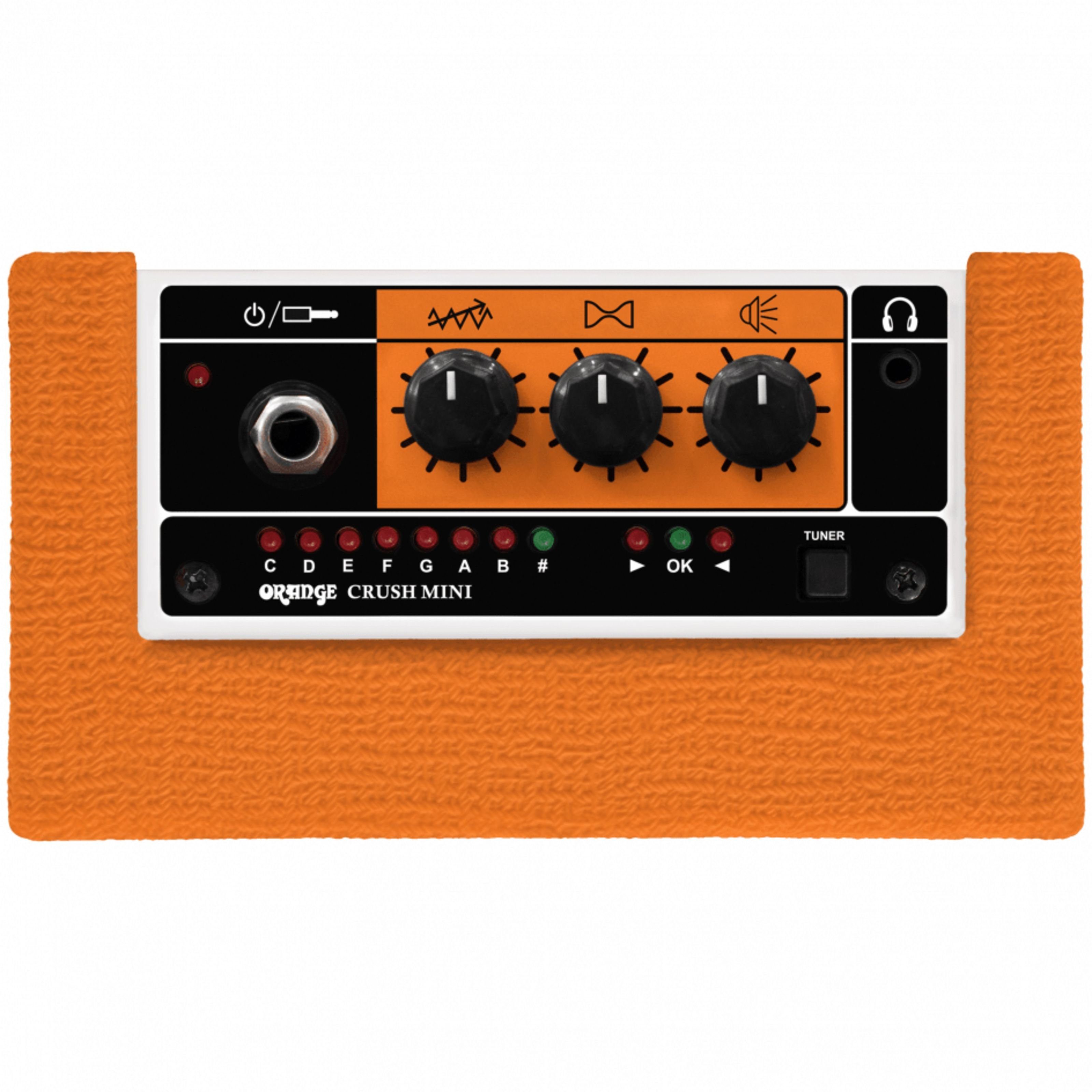 Mini E-Gitarre) (Crush Combo Transistor Verstärker Verstärker - Orange für