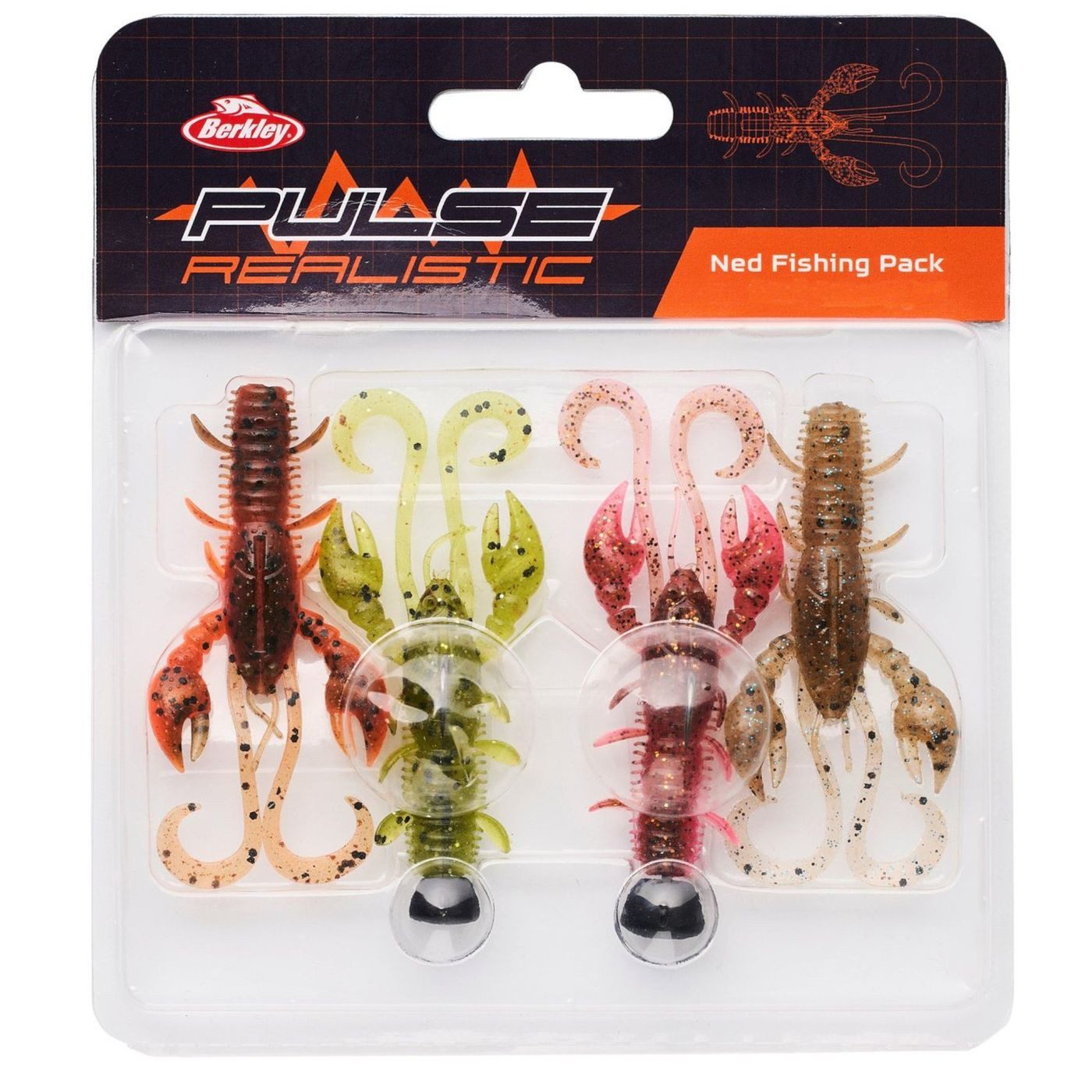 Kunstköder Berkley Ned Fishing Pack - Gummifschset