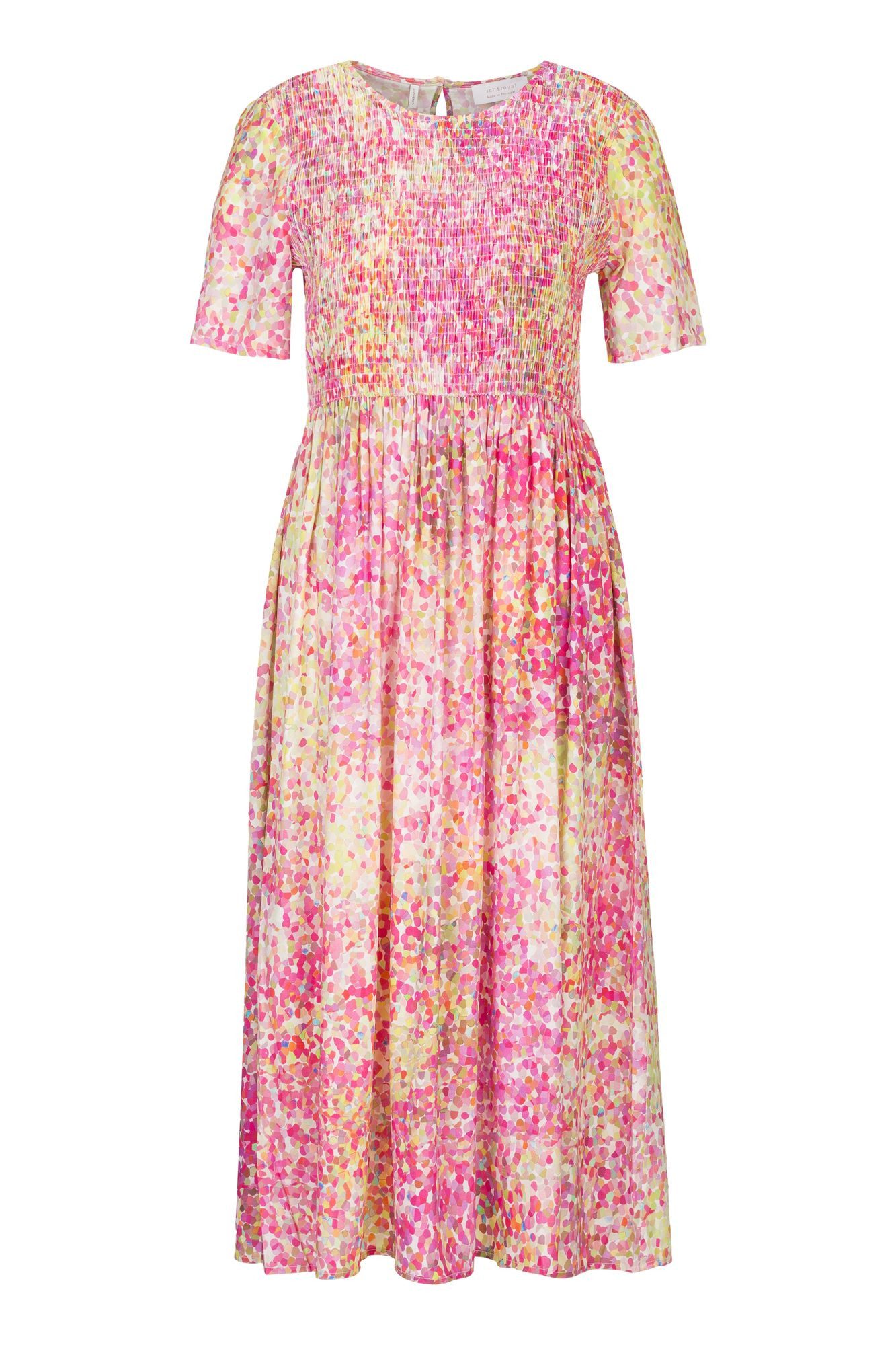 RICHROYAL Maxikleid D-Kleid mit romantischem Blumenprint günstig online kaufen